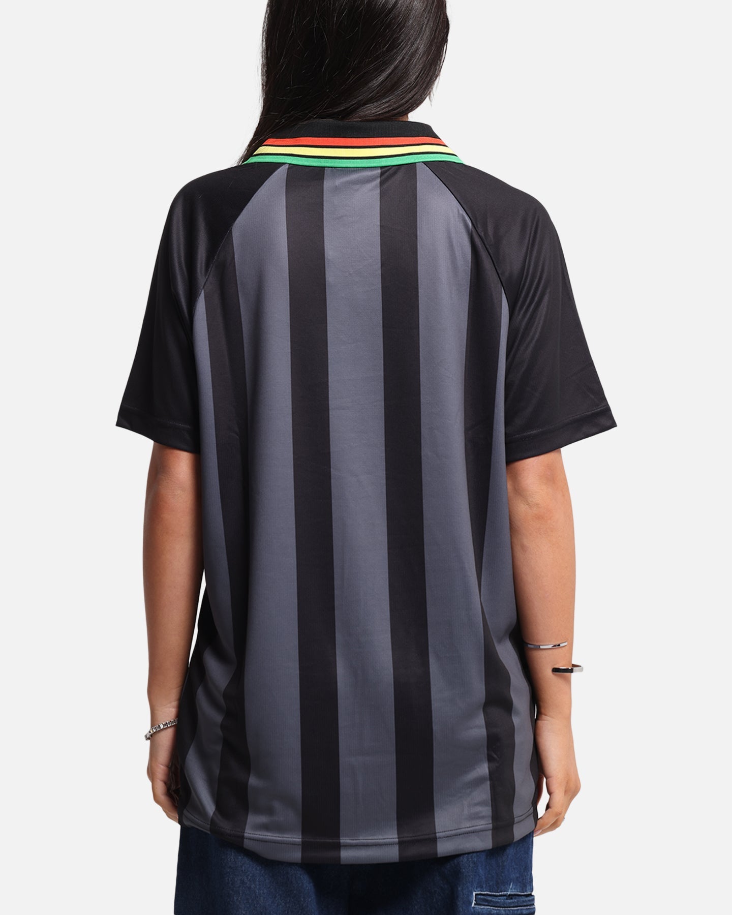 Bleacher Athletic Penrith Panthers NRL 1908 Collared T-Shirt Official Team Colour Style001