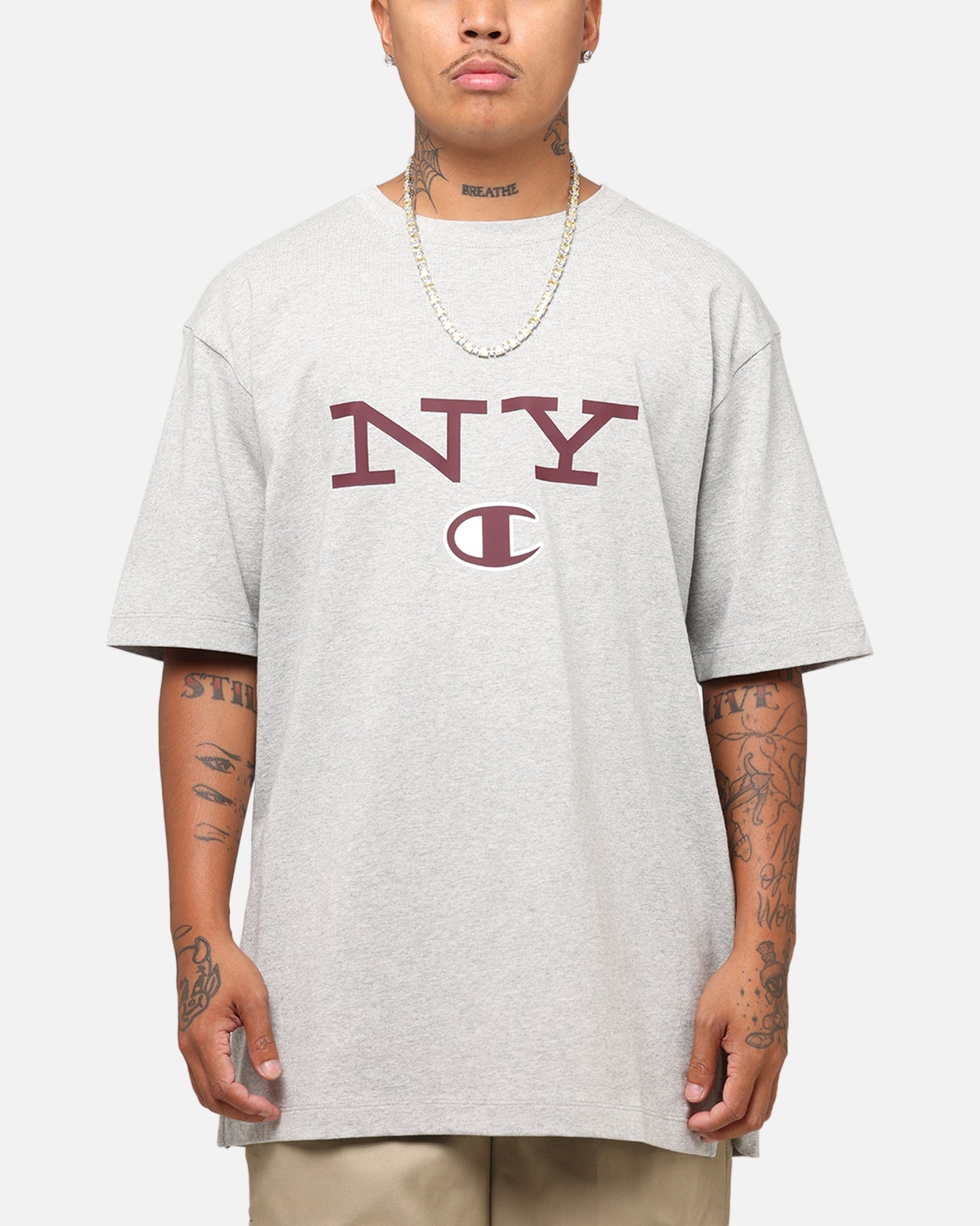 Champion Rochester Graphic T-Shirt Grey