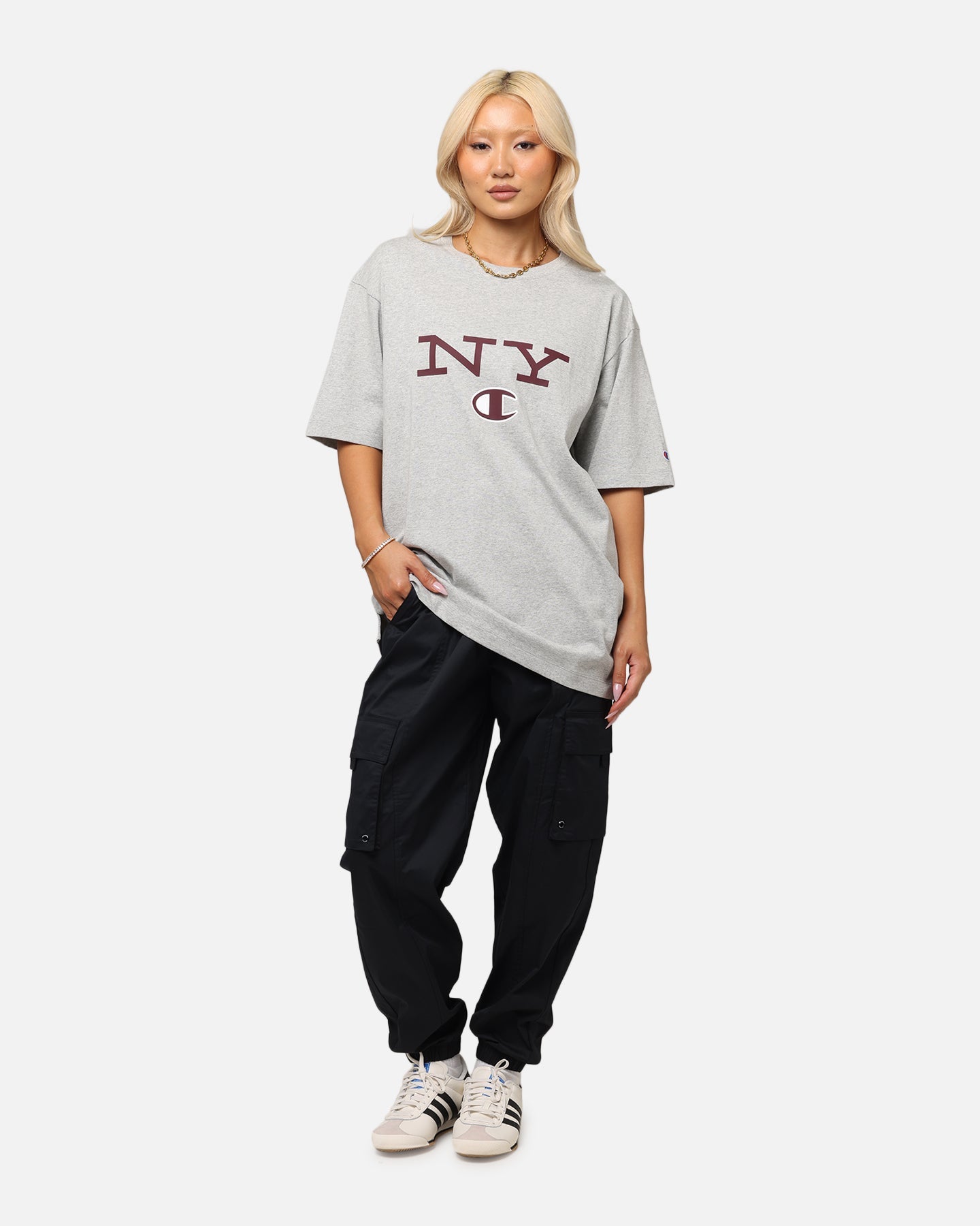 Champion Rochester Graphic T-Shirt Grey Style002