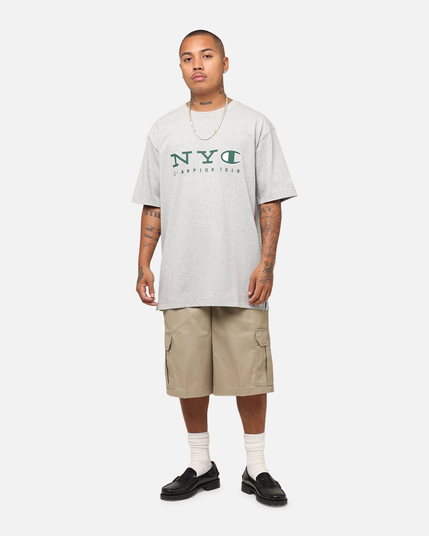 Champion Rochester Graphic T-Shirt Grey Style001