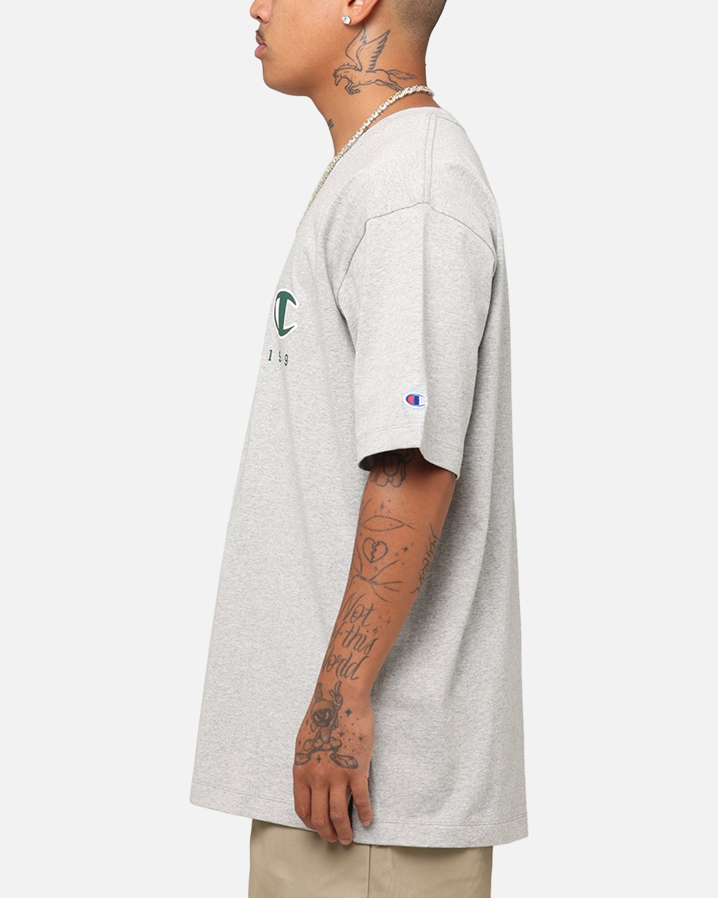 Champion Rochester Graphic T-Shirt Grey Style001