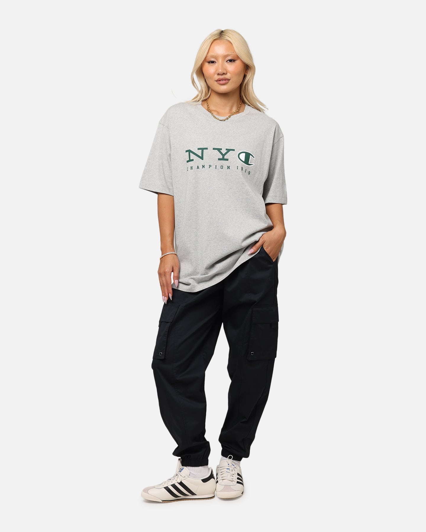 Champion Rochester Graphic T-Shirt Grey Style003