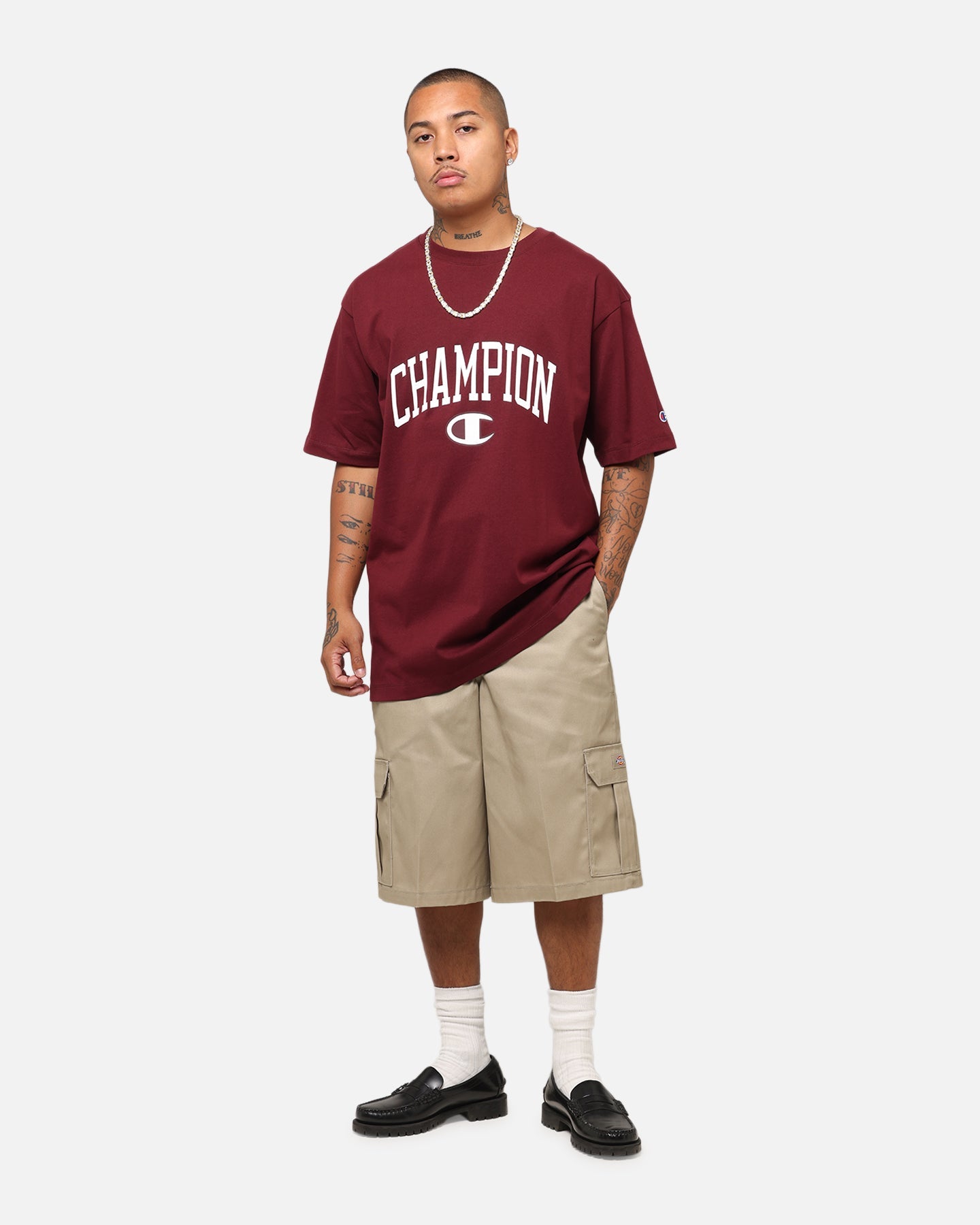 Champion Rochester Graphic T-Shirt Red Style001