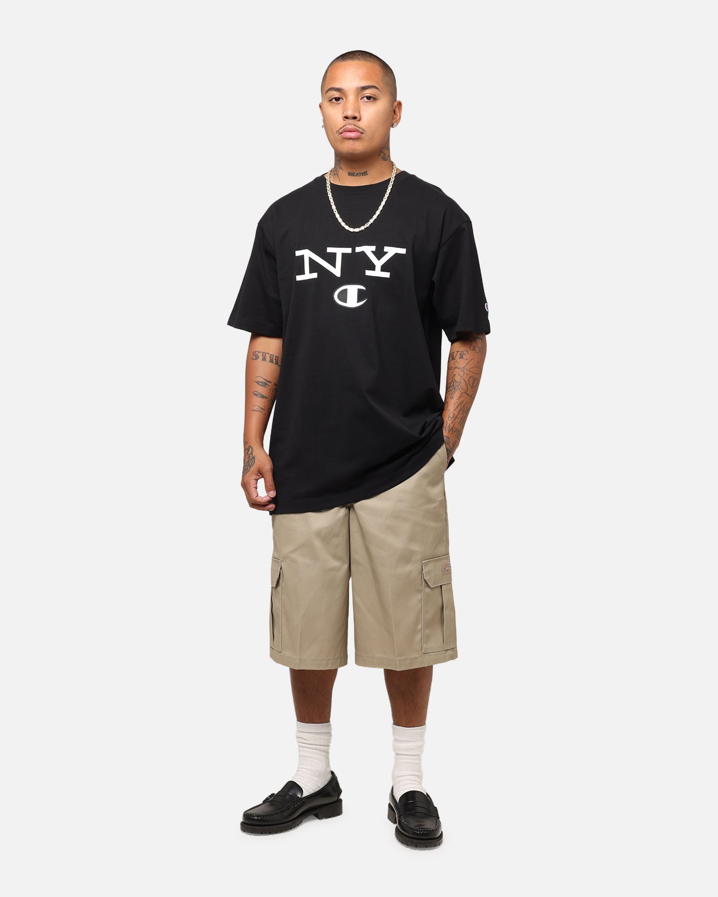 Champion Rochester Graphic T-Shirt Black Style002