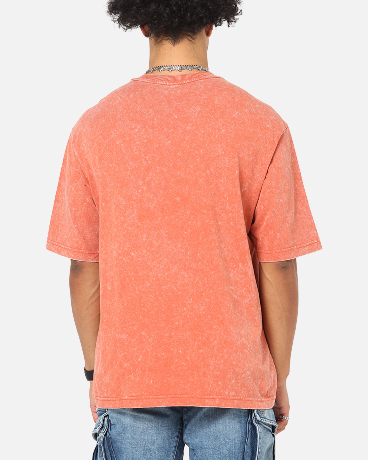 G-Star Acid Wash Boxy T-Shirt Red