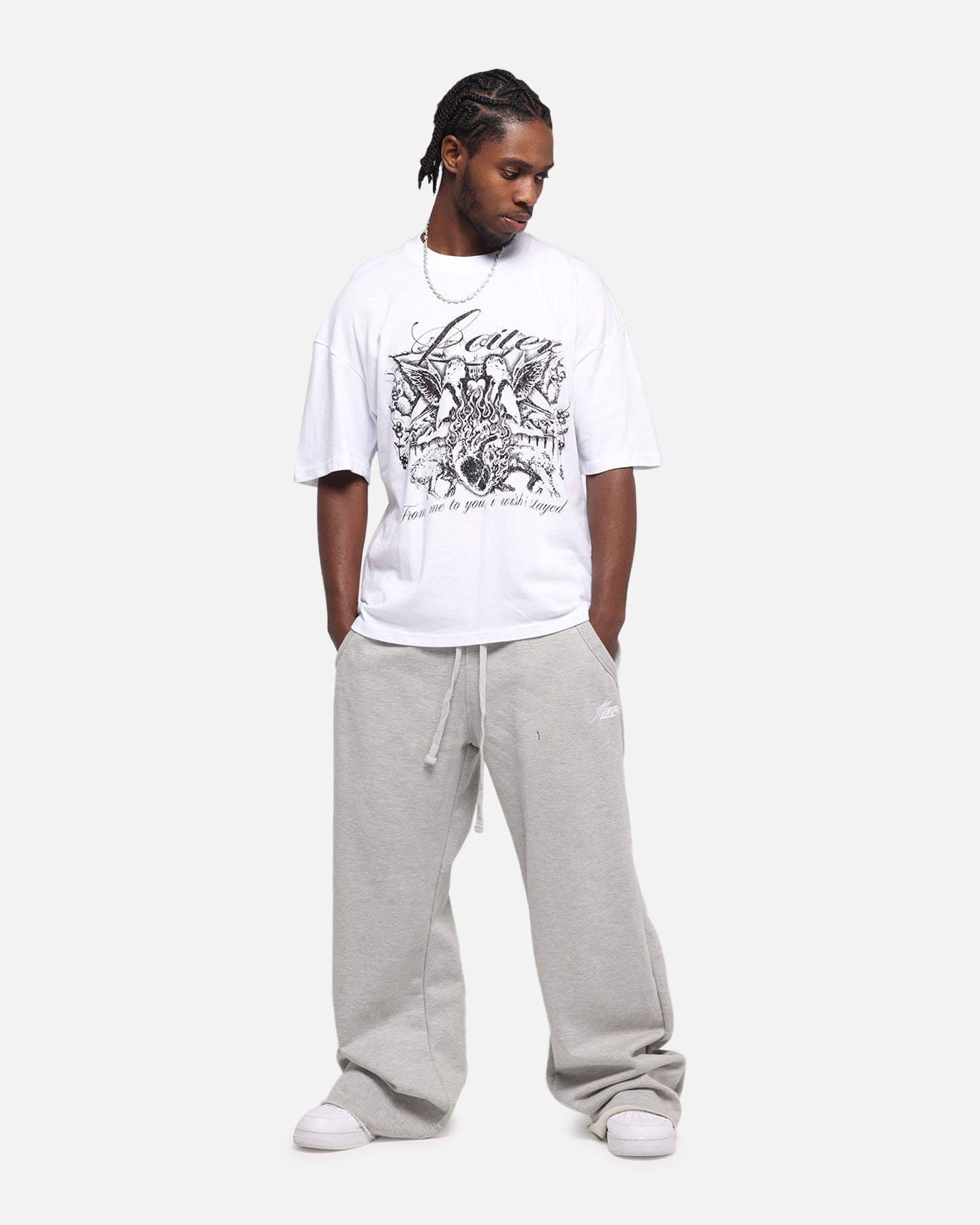 Loiter Earth Angel T-Shirt White