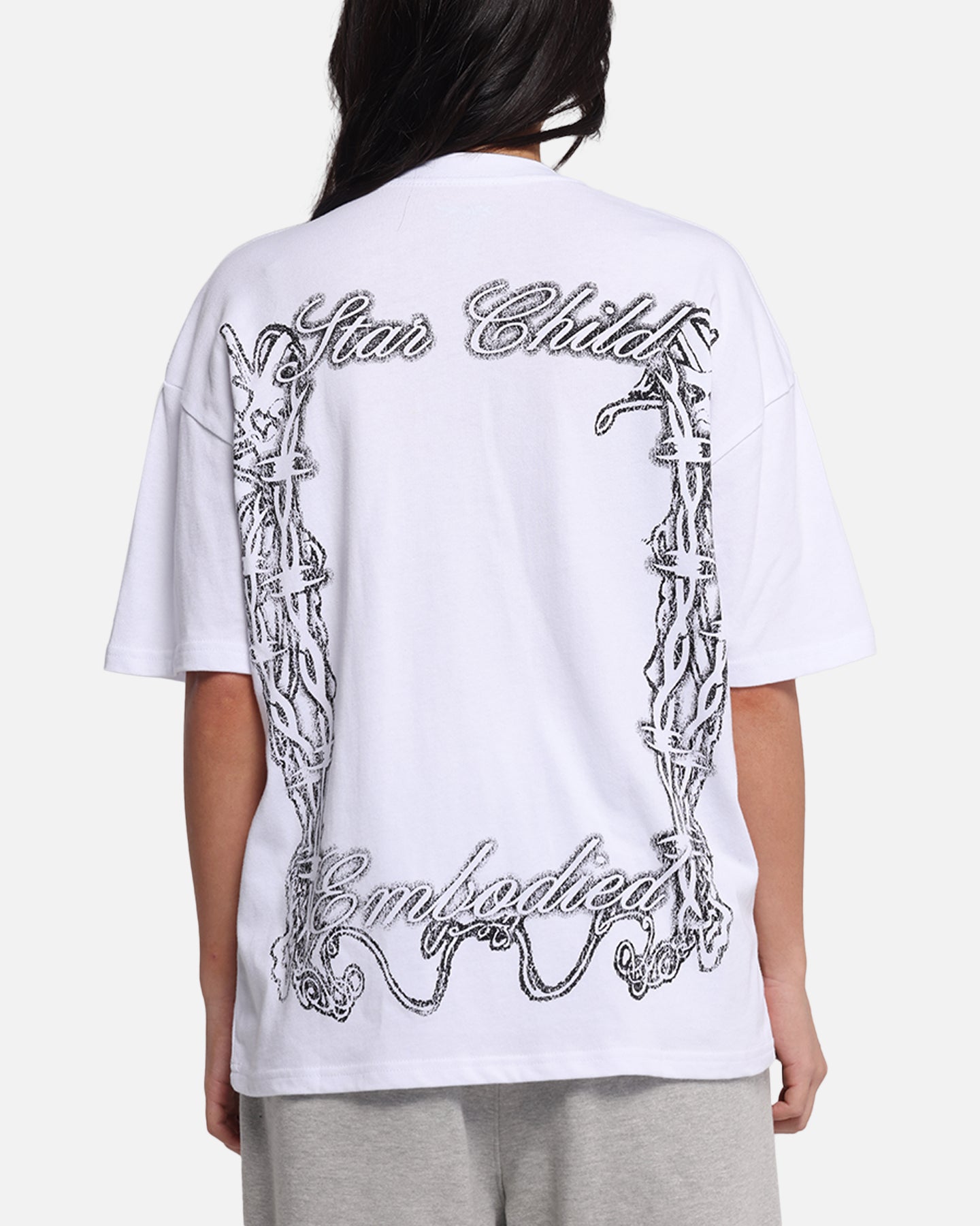Loiter Earth Angel T-Shirt White Style001