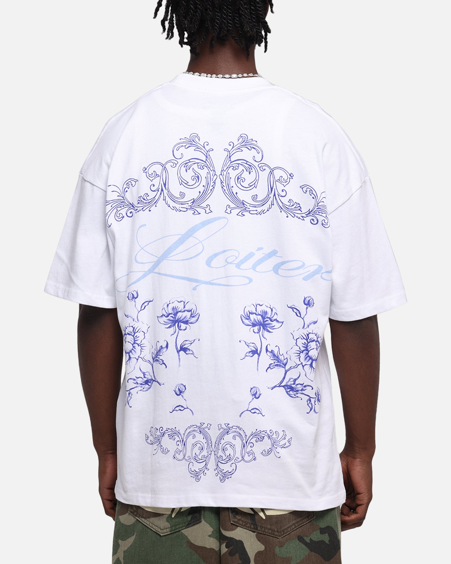 Loiter Fine China T-Shirt White Style002