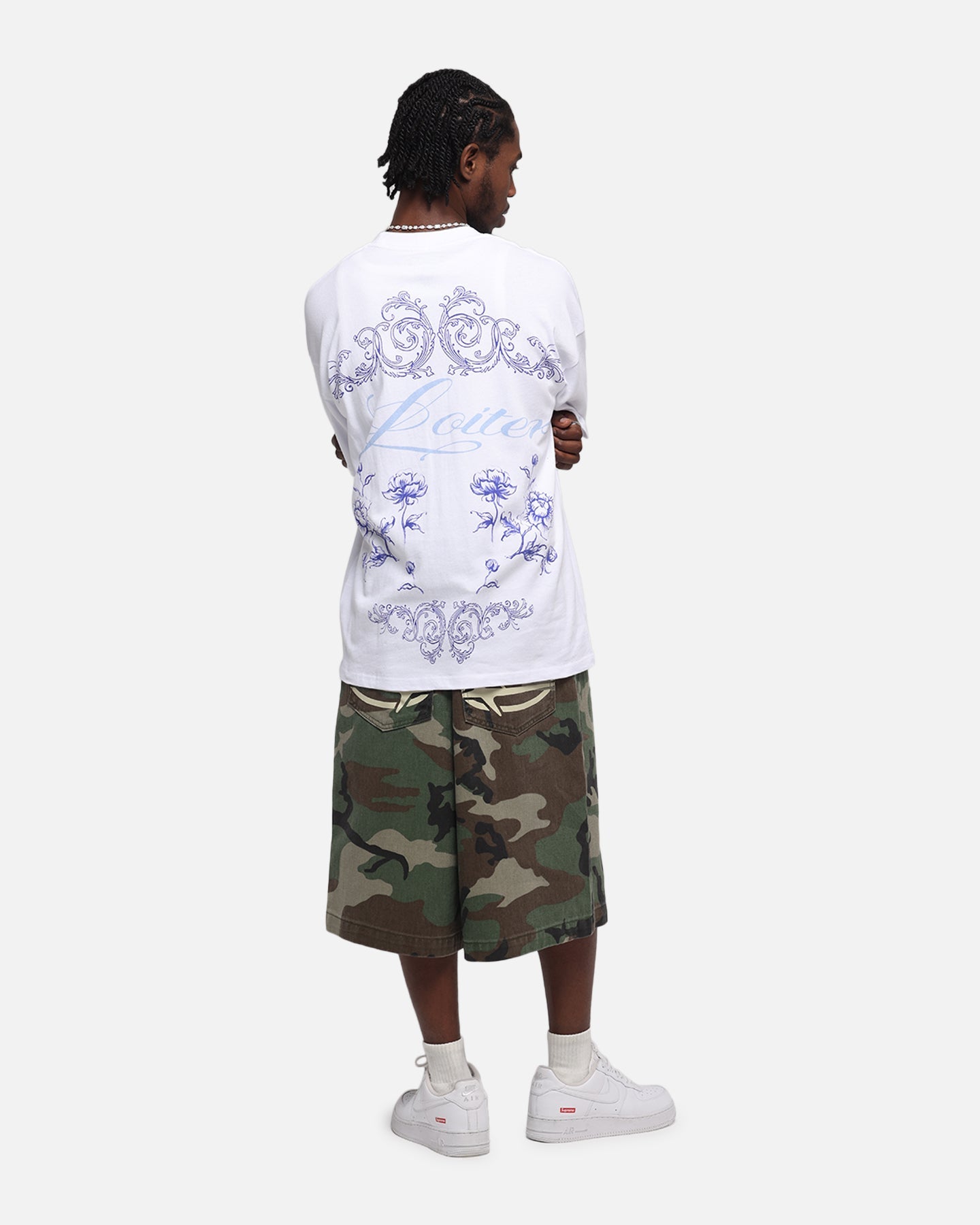 Loiter Fine China T-Shirt White Style002