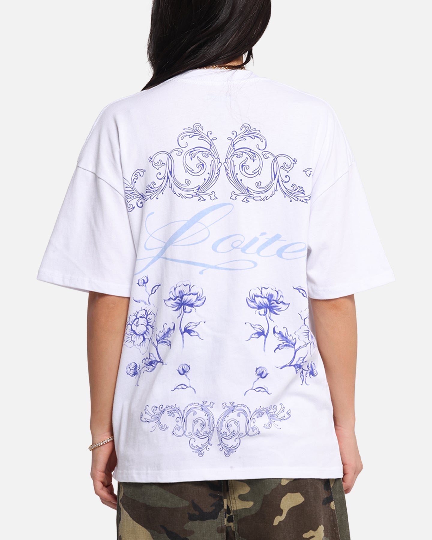 Loiter Fine China T-Shirt White Style003