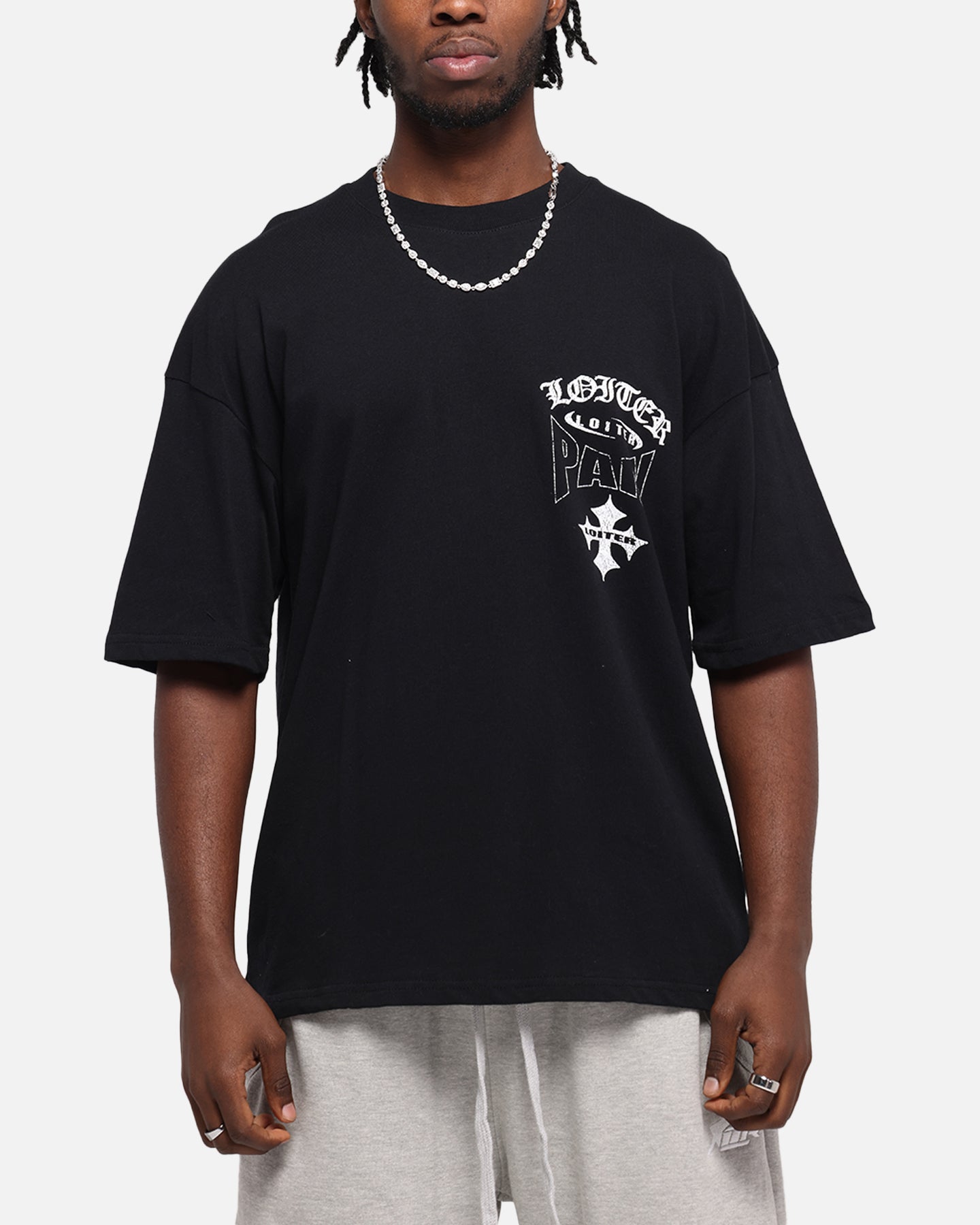 Loiter Inner Pain T-Shirt Black