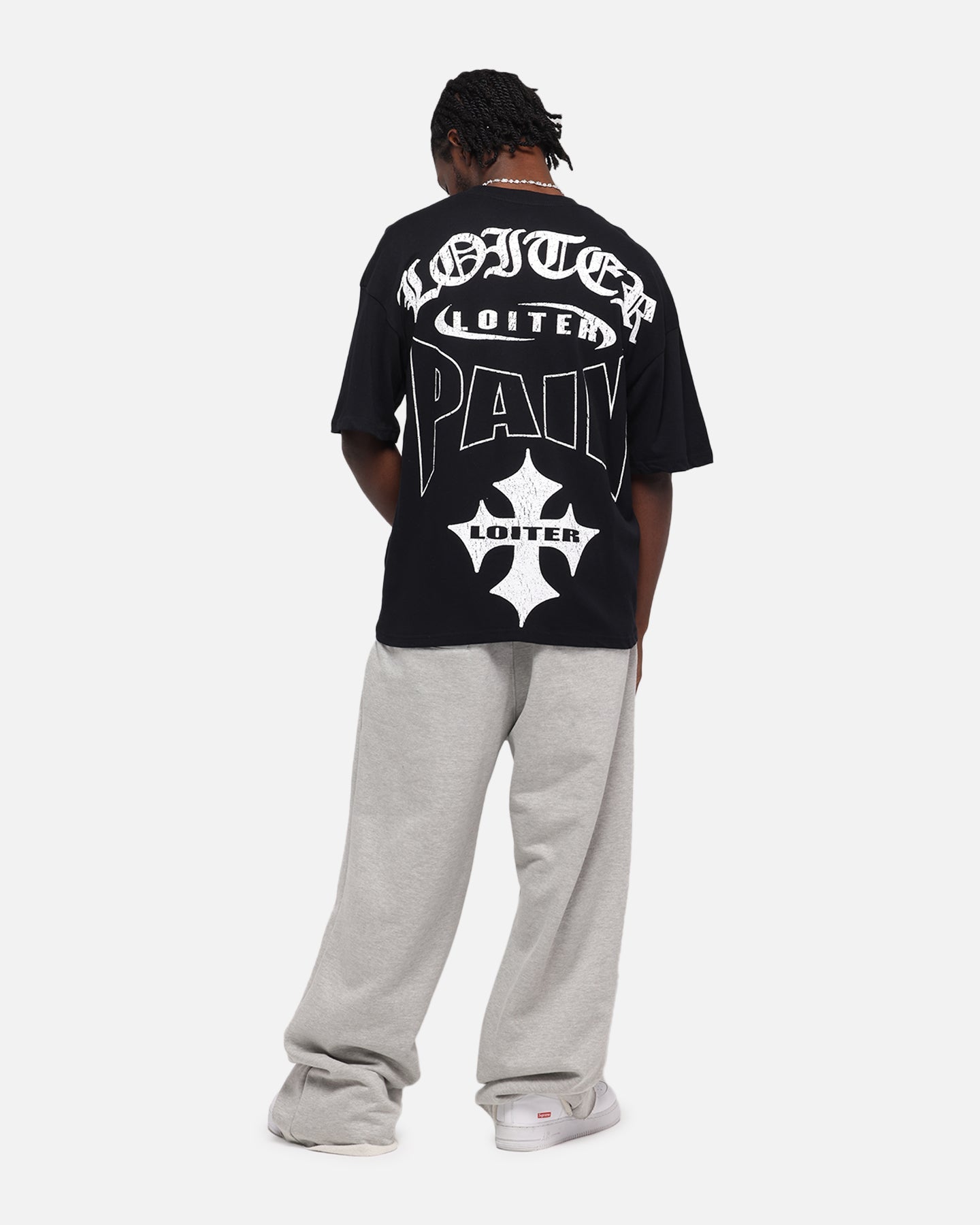 Loiter Inner Pain T-Shirt Black