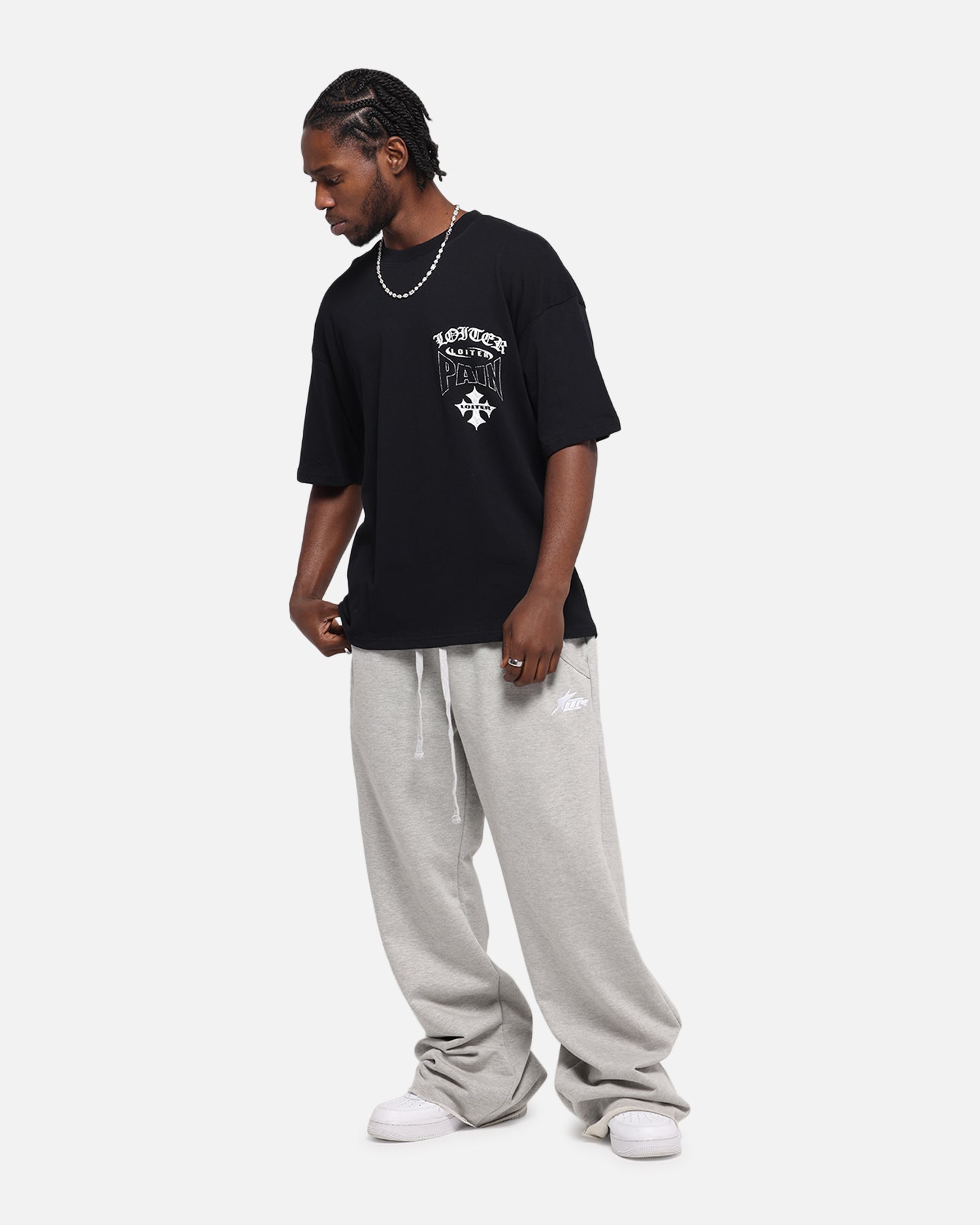 Loiter Inner Pain T-Shirt Black