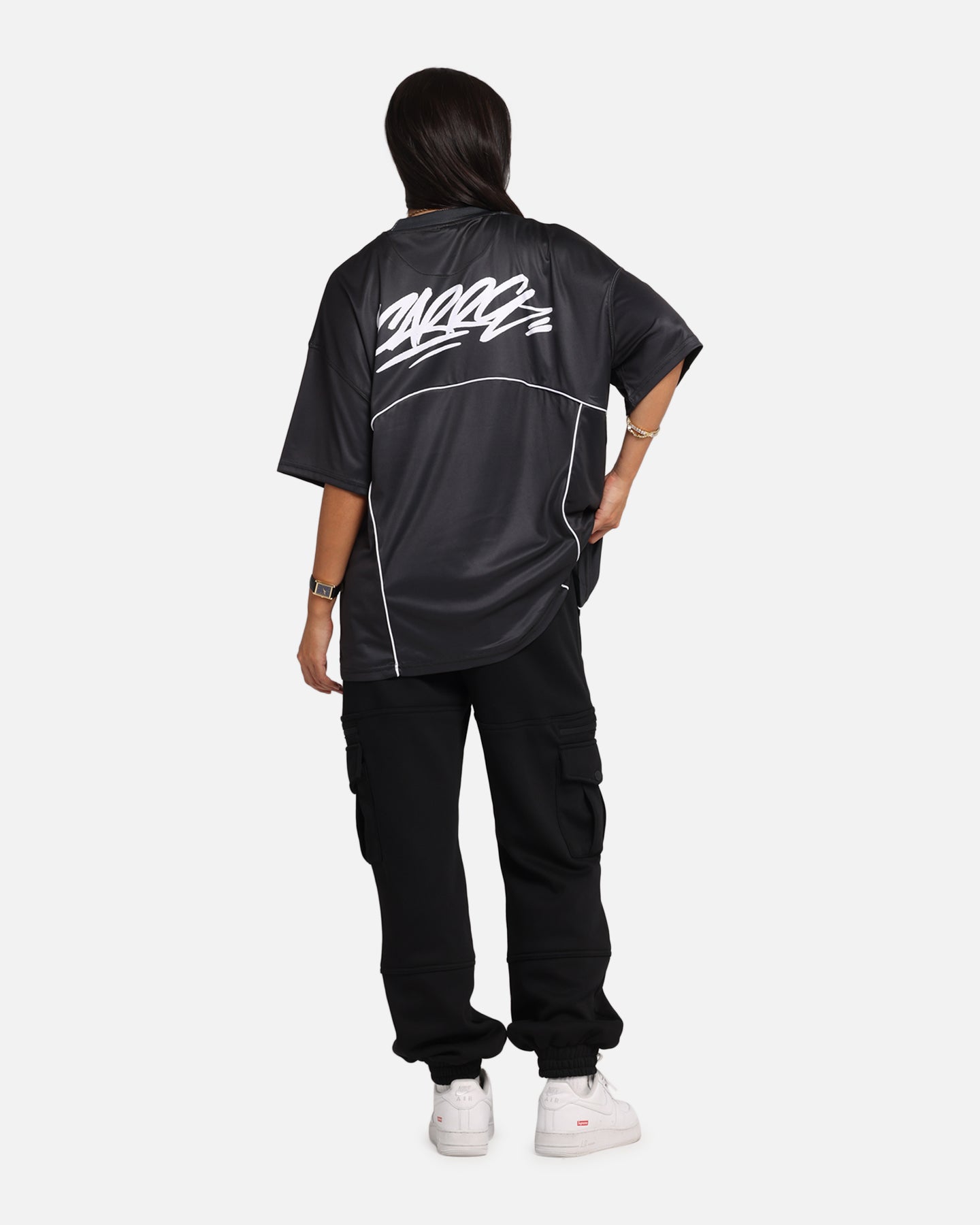 Carre Trainer T-Shirt Black Style001