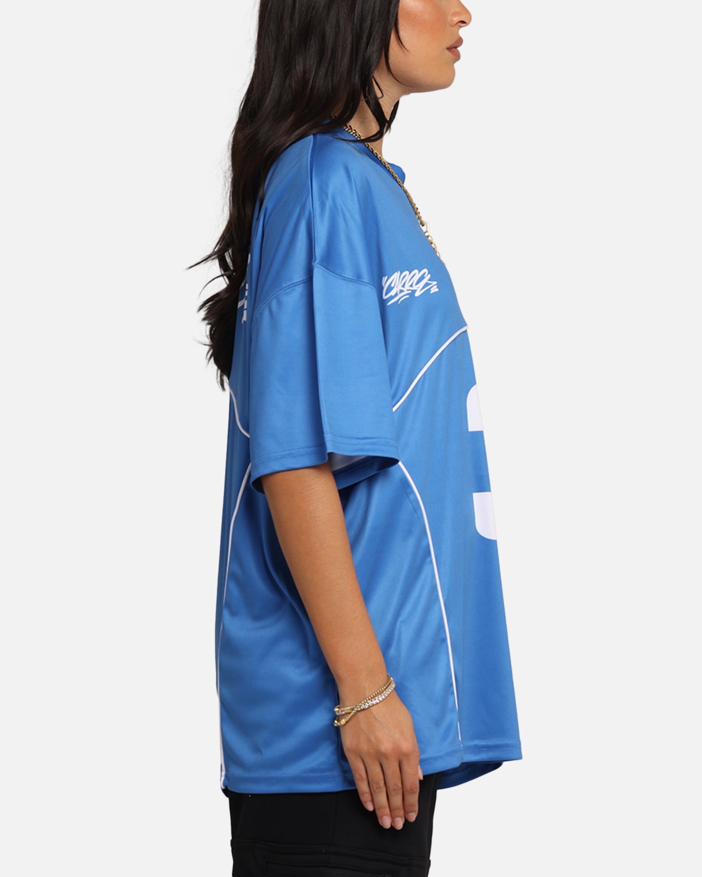 Carre Trainer T-Shirt Blue Style001