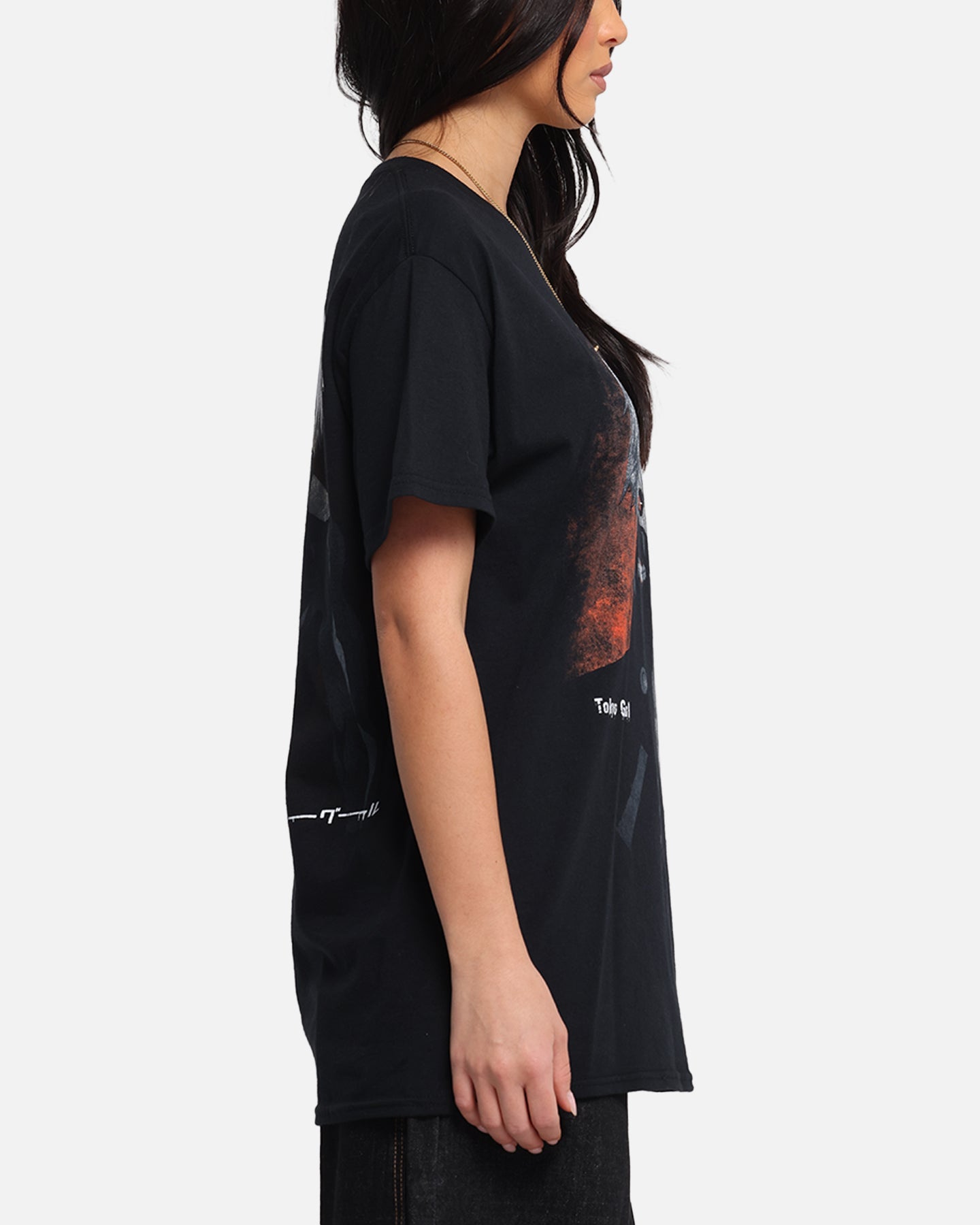 Goat Crew X Tokyo Ghoul Kaneki T-Shirt Black Style001