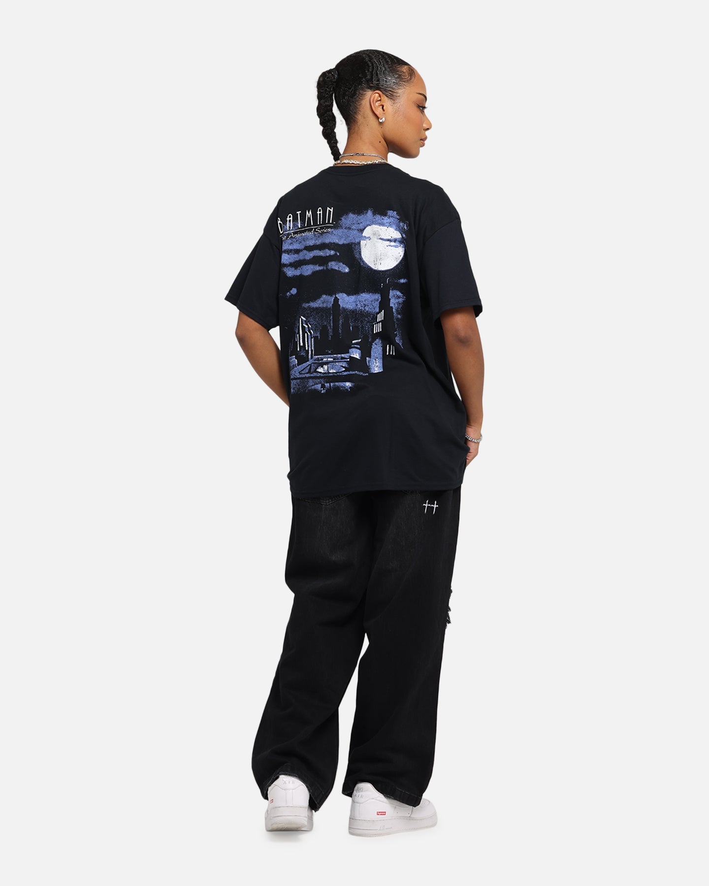 American Thrift X DC Batman The Animated Series T-Shirt Black Style001
