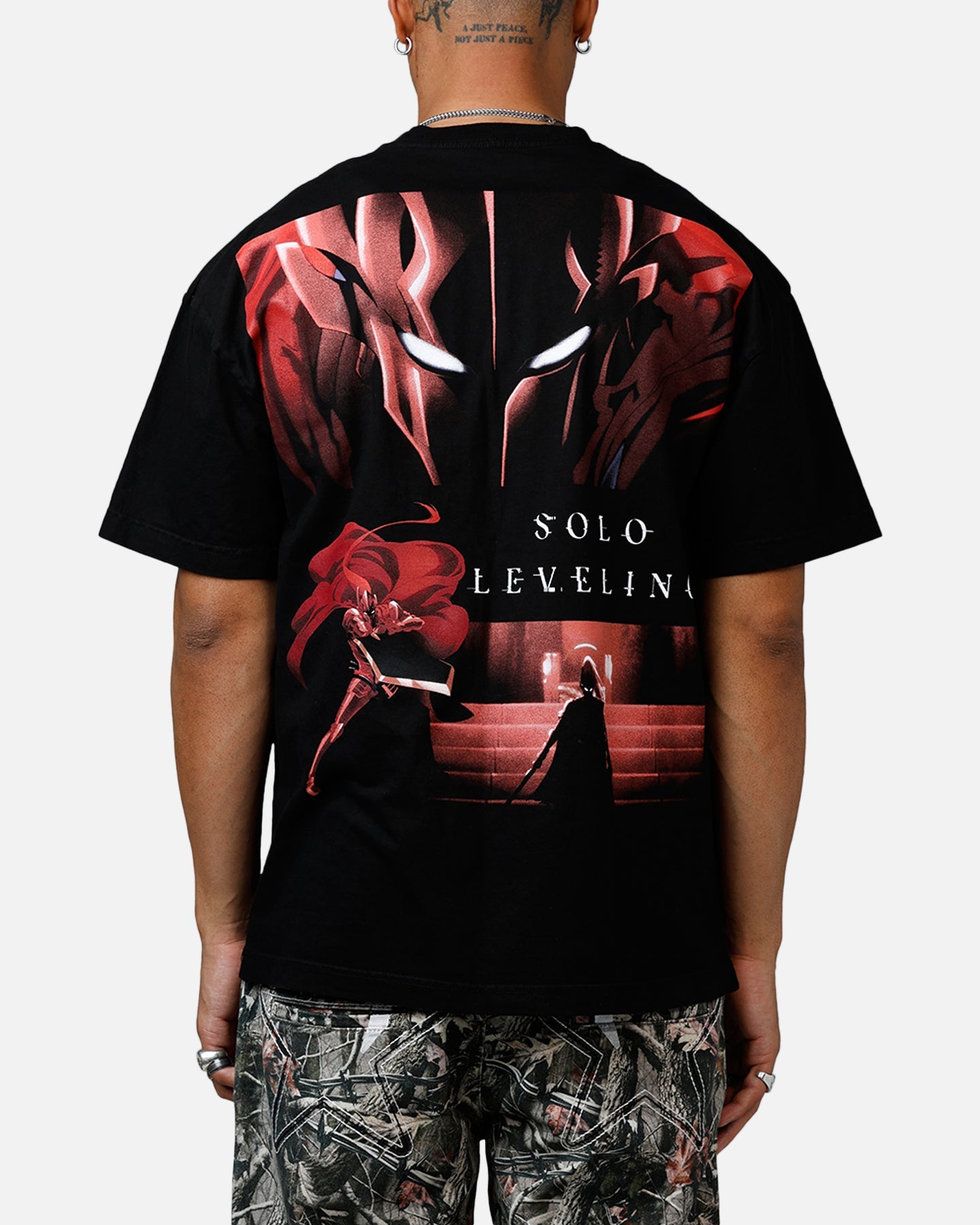Goat Crew X Solo Leveling Igris T-Shirt Black