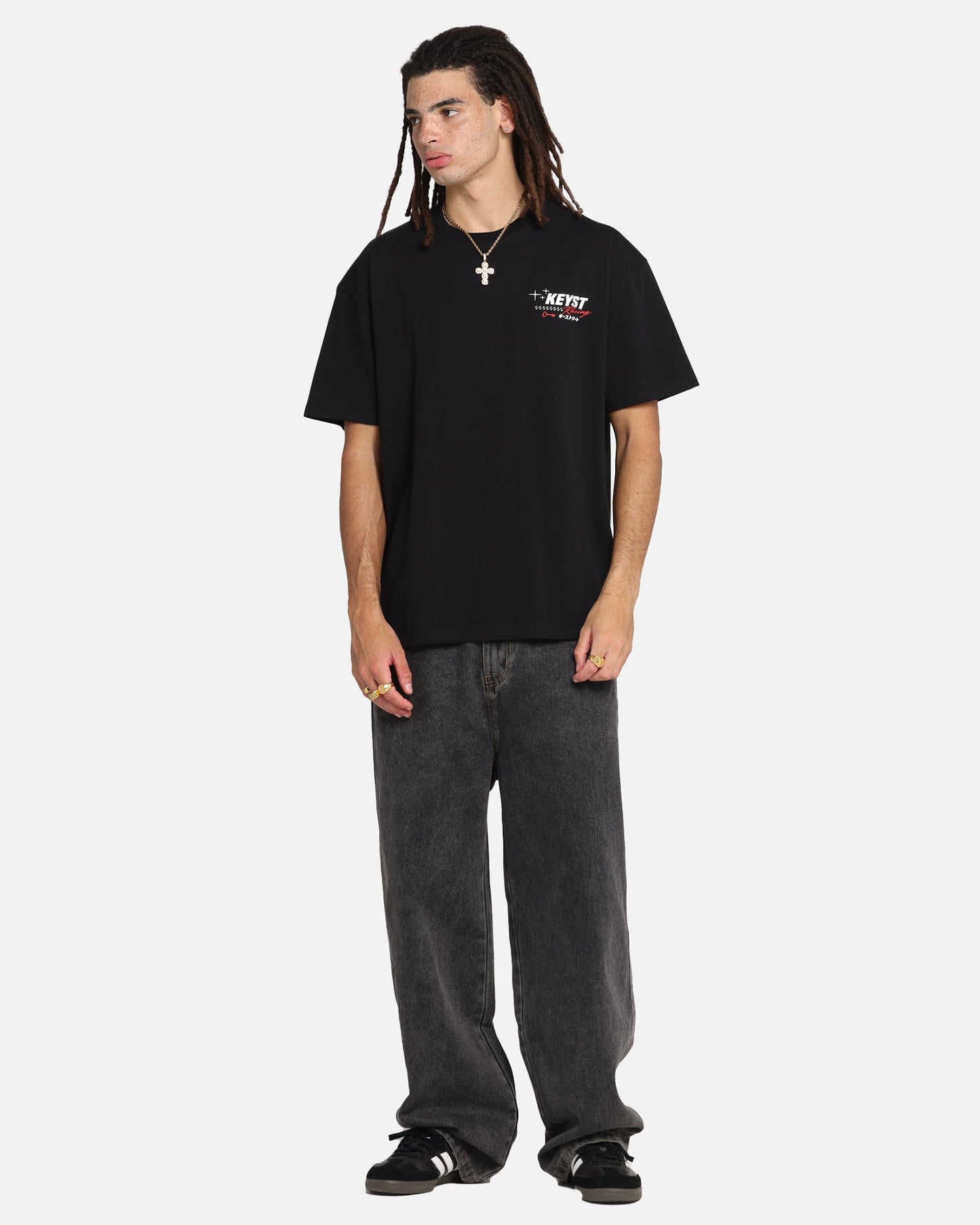 Key Street Racing T-Shirt Black