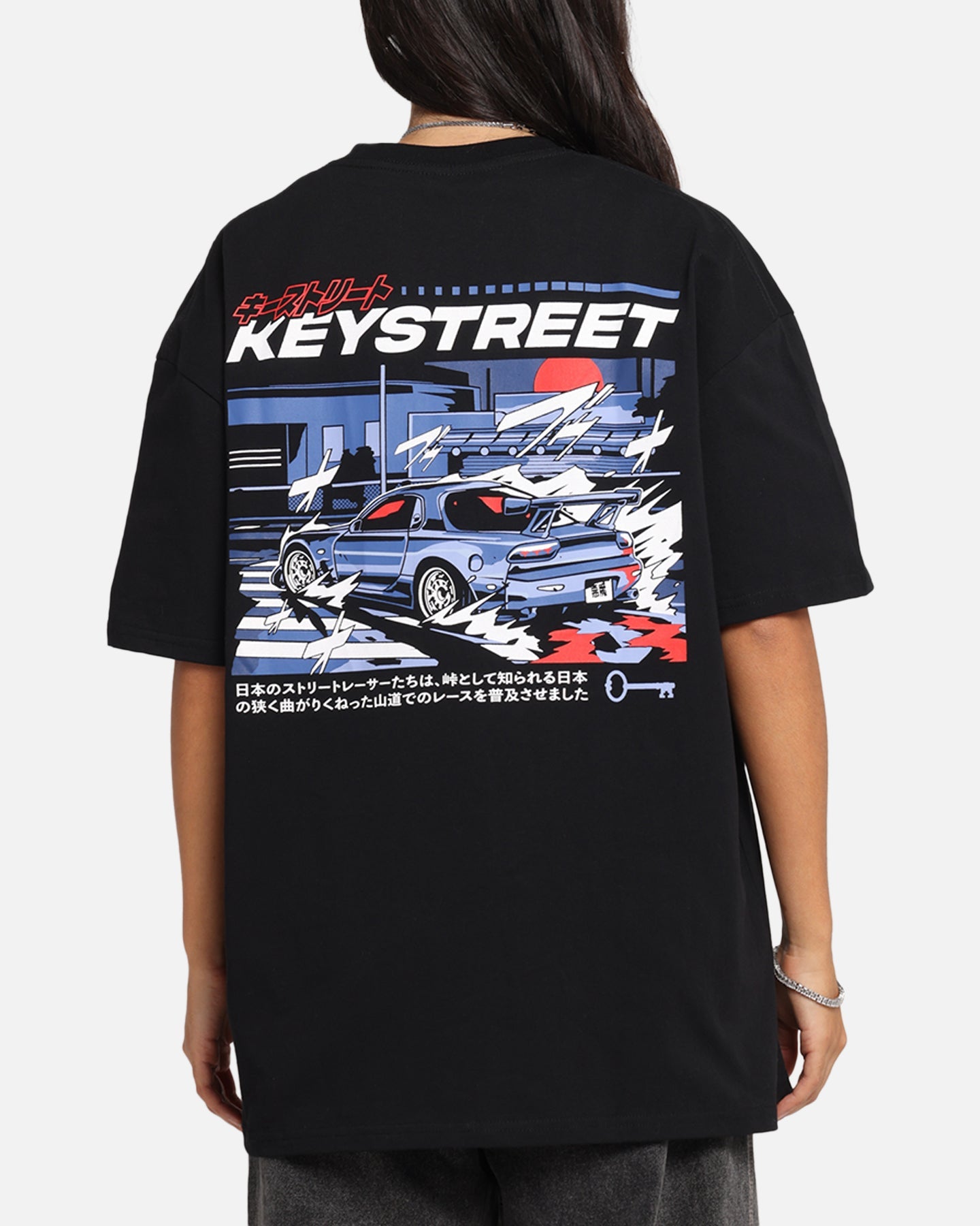 Key Street Send It T-Shirt Black Style001