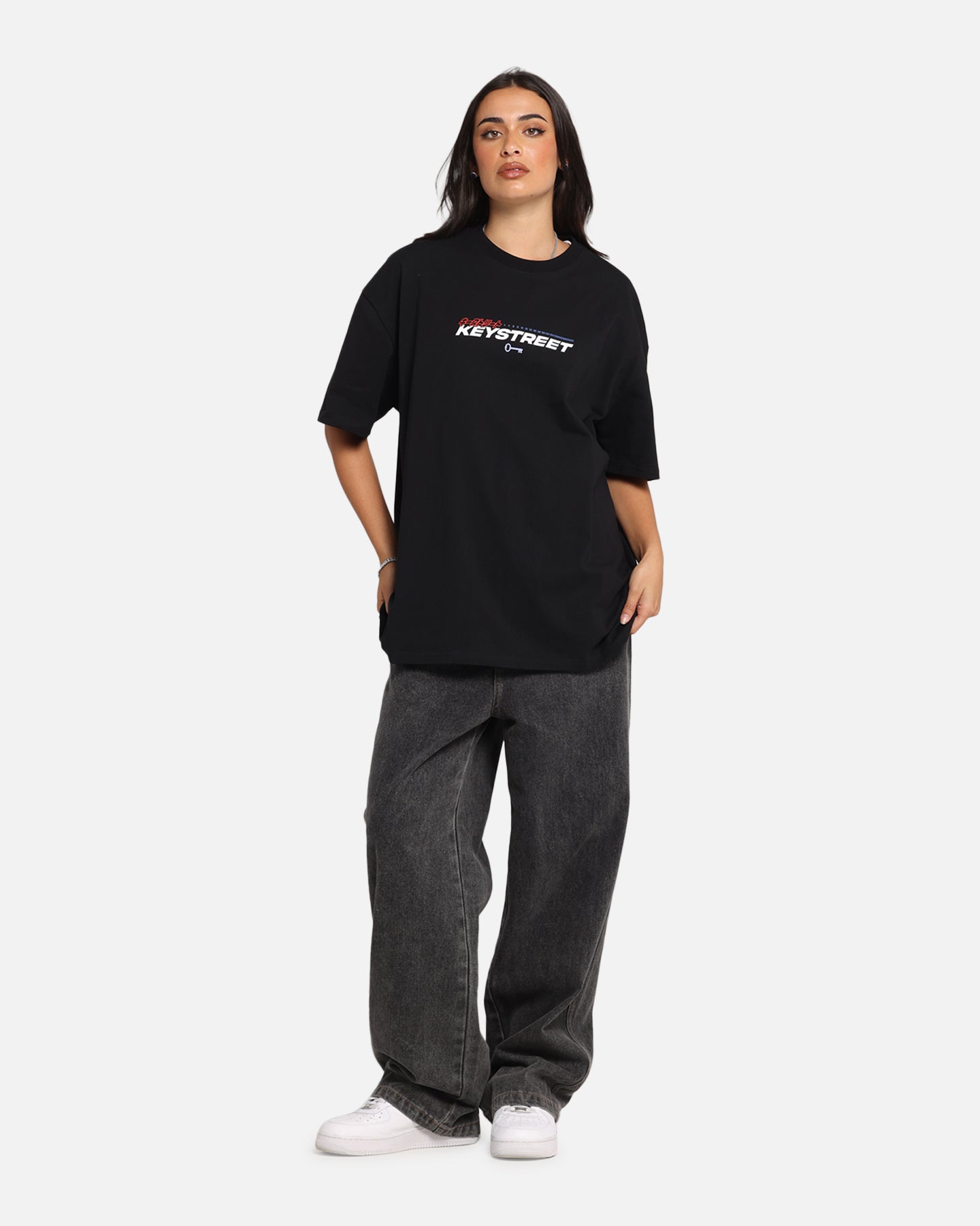 Key Street Send It T-Shirt Black Style001
