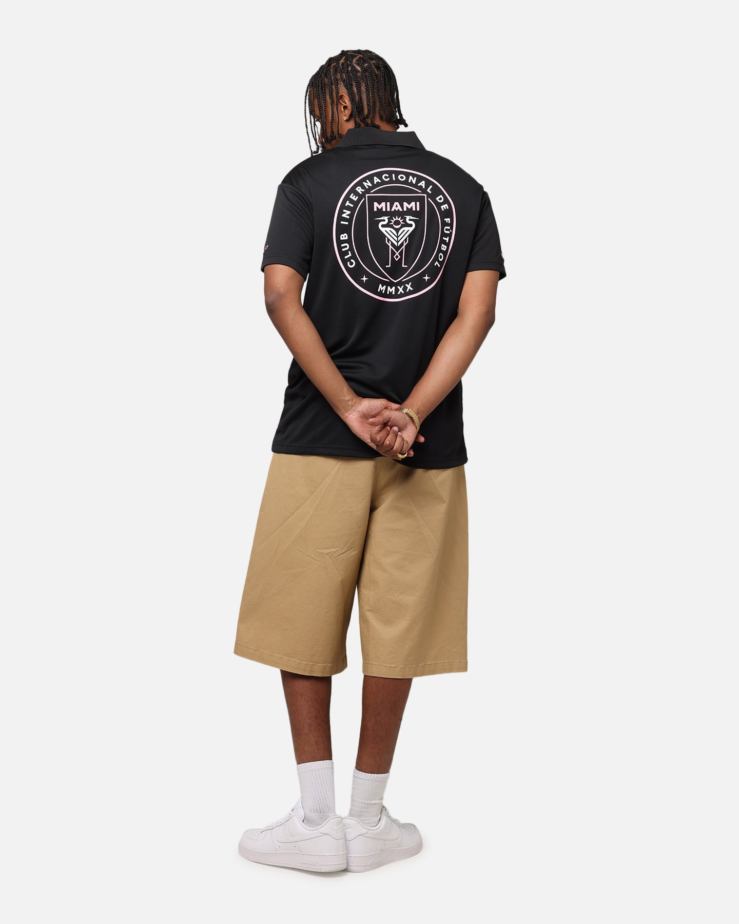 Mitchell & Ness Inter Miami CF Soccer T-Shirt Solid Black