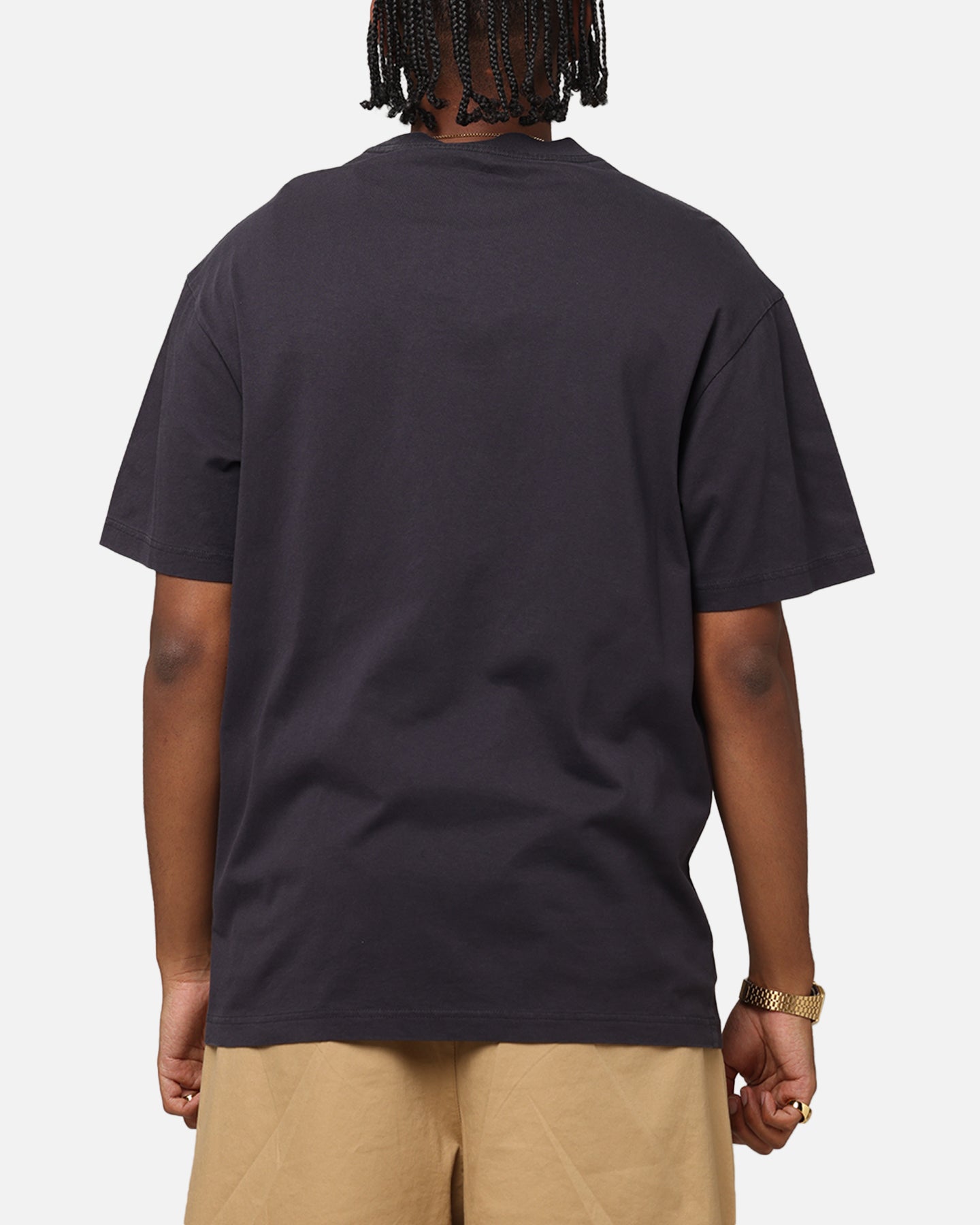 Mitchell & Ness Las Vegas Raiders Helmet T-Shirt Overdyed Black