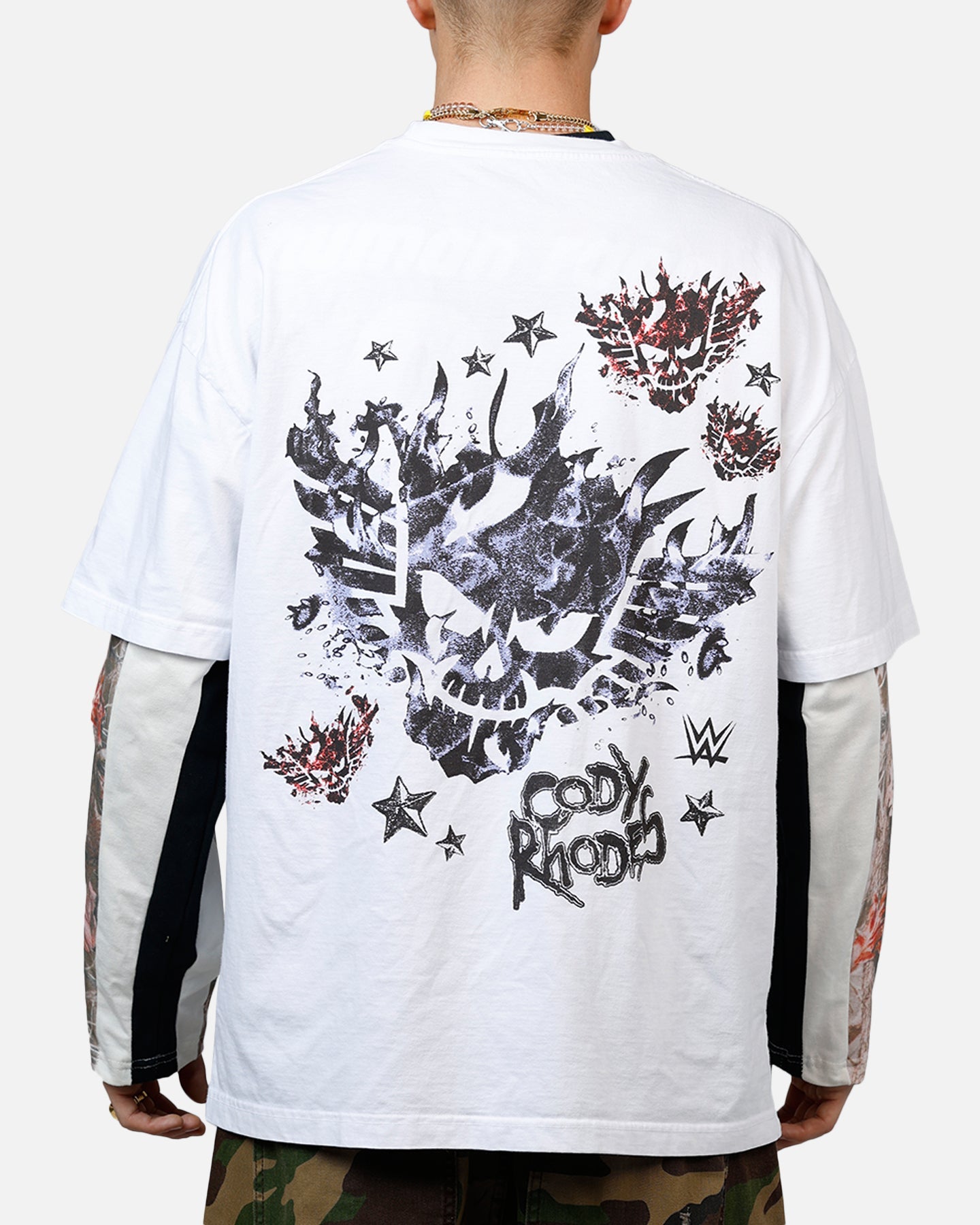 Culture Kings X WWE Cody Rhodes Wrestlemania XLI Vintage T-Shirt White