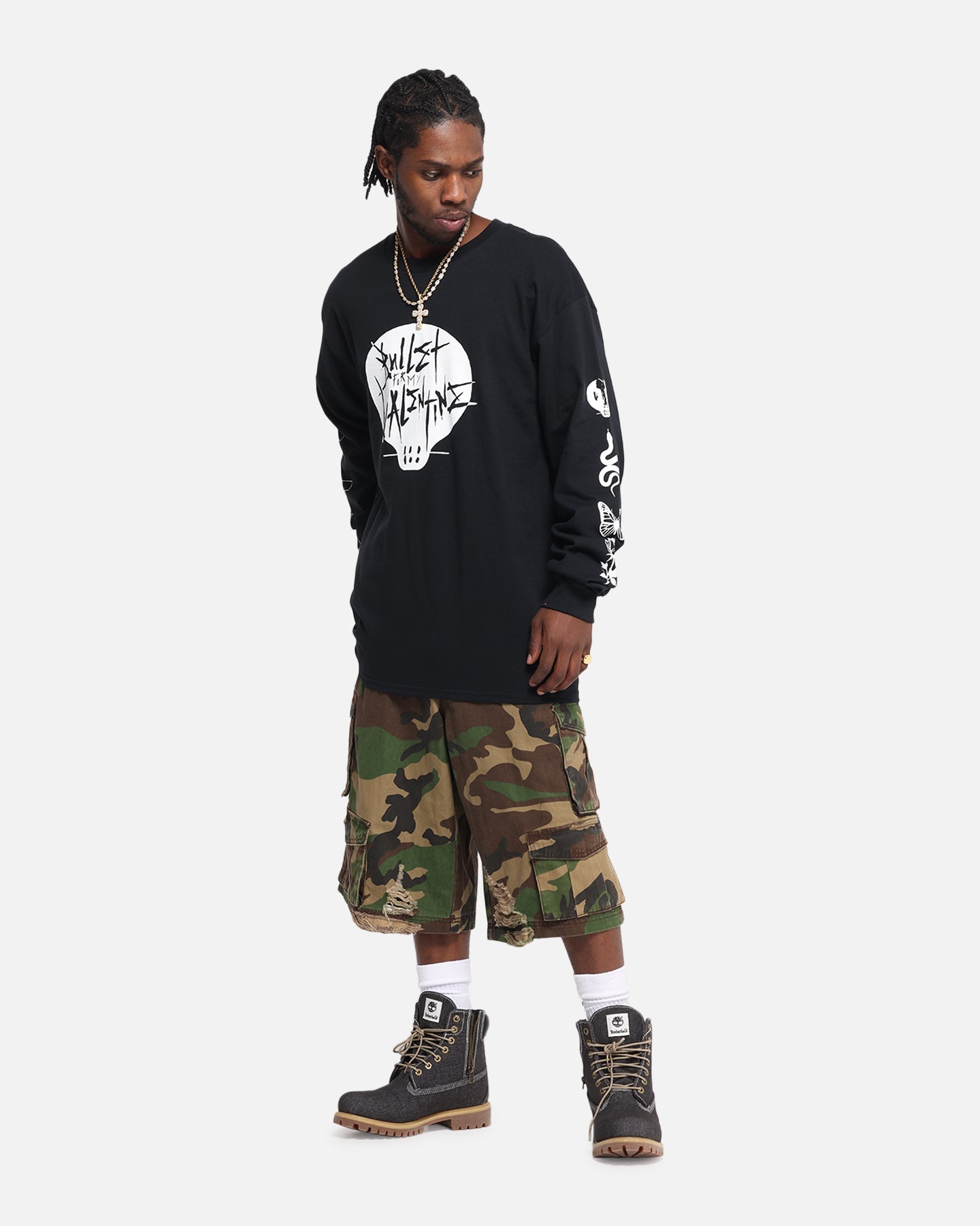 Bullet For My Valentine Parasite Long Sleeve T-Shirt Black