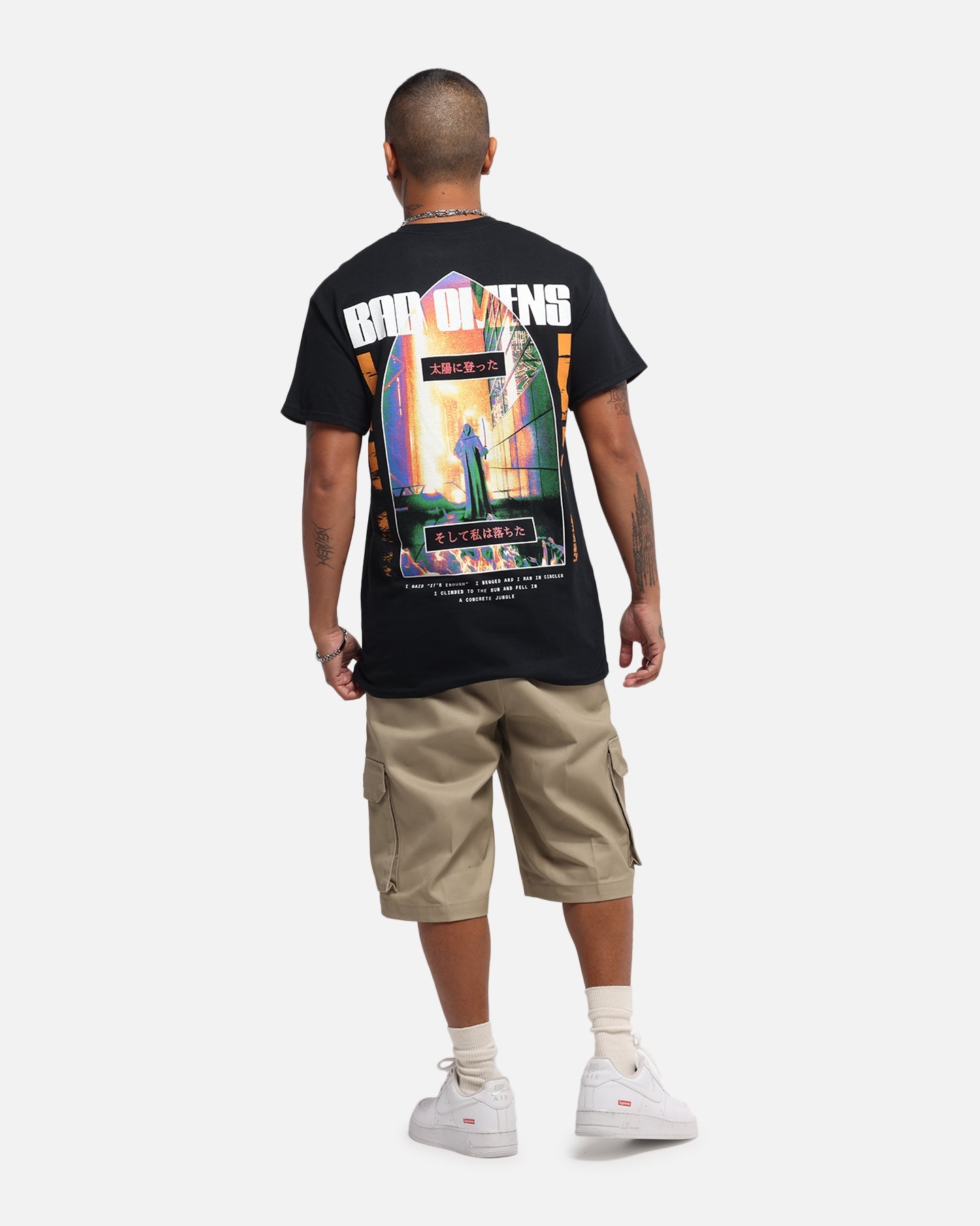 Bad Omens Concrete Jungle T-Shirt Black