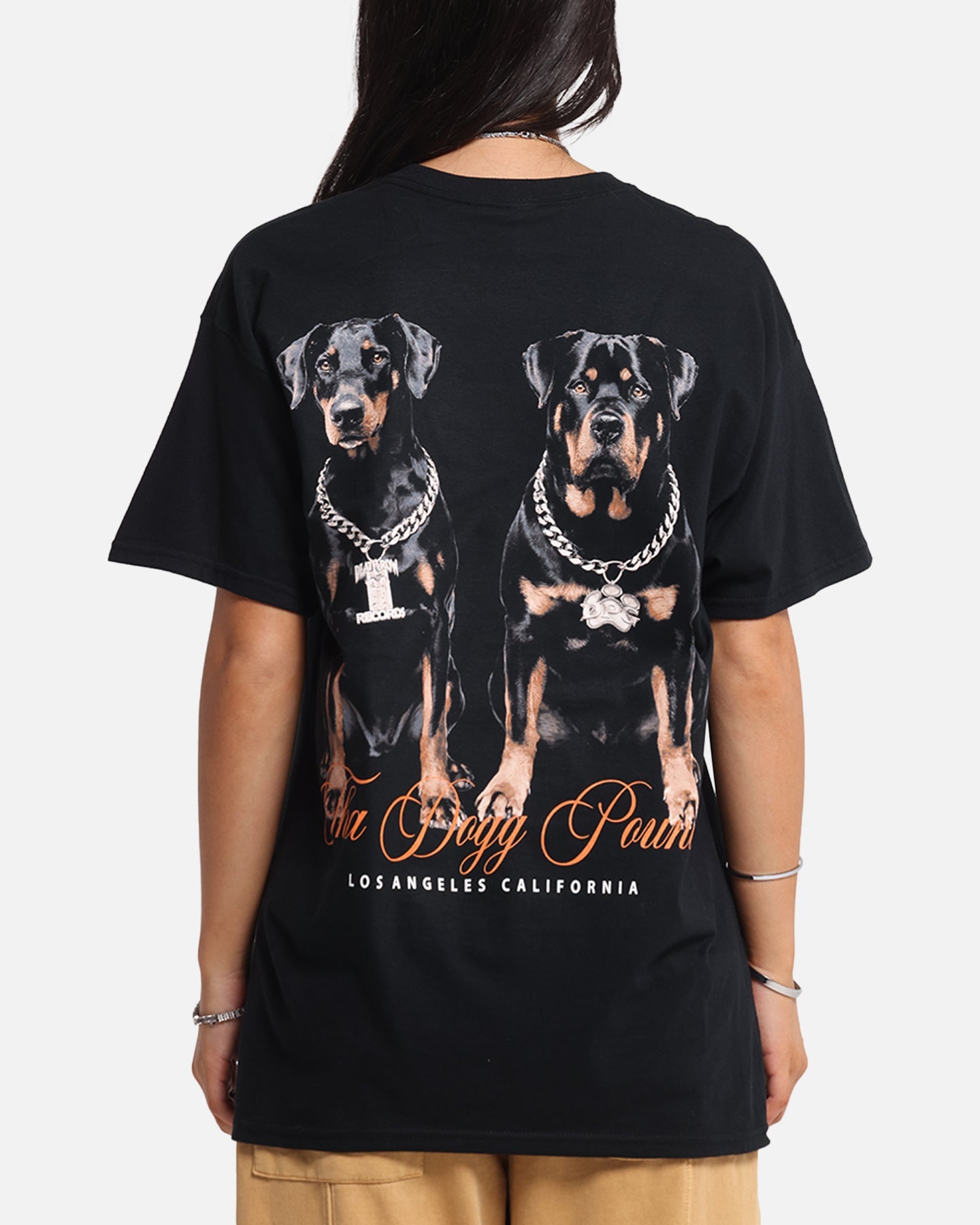 Deathrow Records Tha Dogpound T-Shirt Black Style001