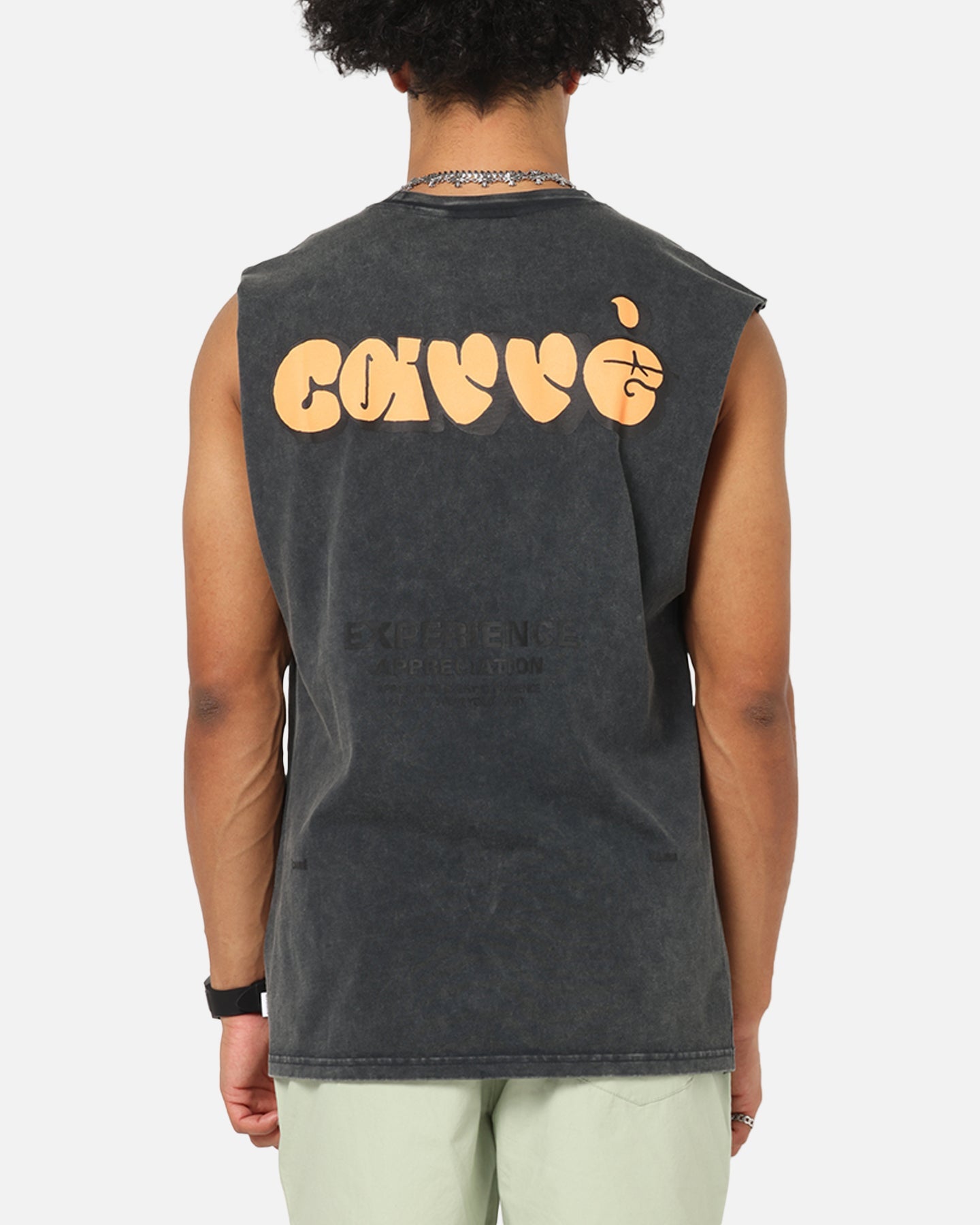 Carre Experience Muscle T-Shirt Washed Black