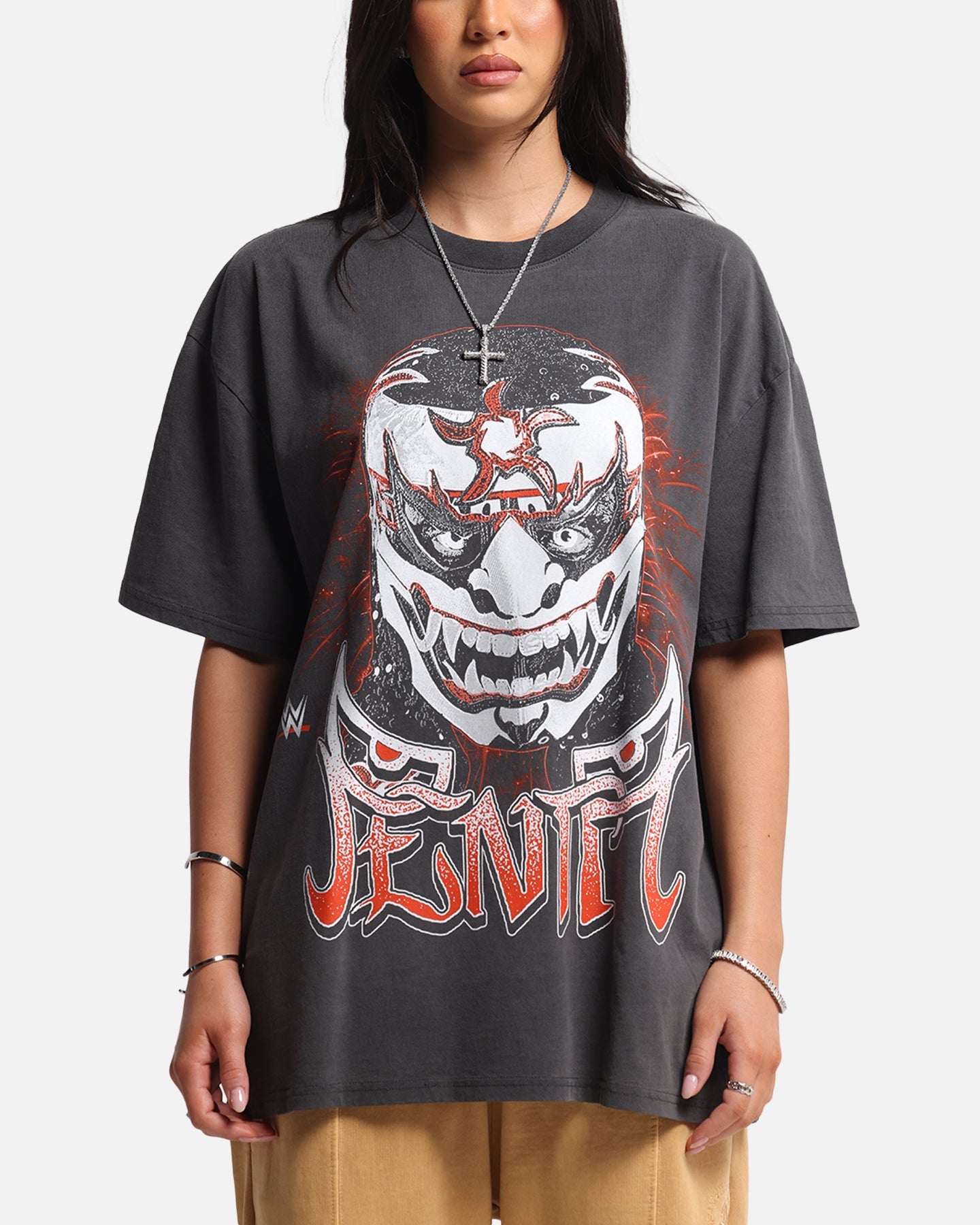 Culture Kings X WWE Penta Wrestlemania XLI Heavy T-Shirt Black Wash Style001