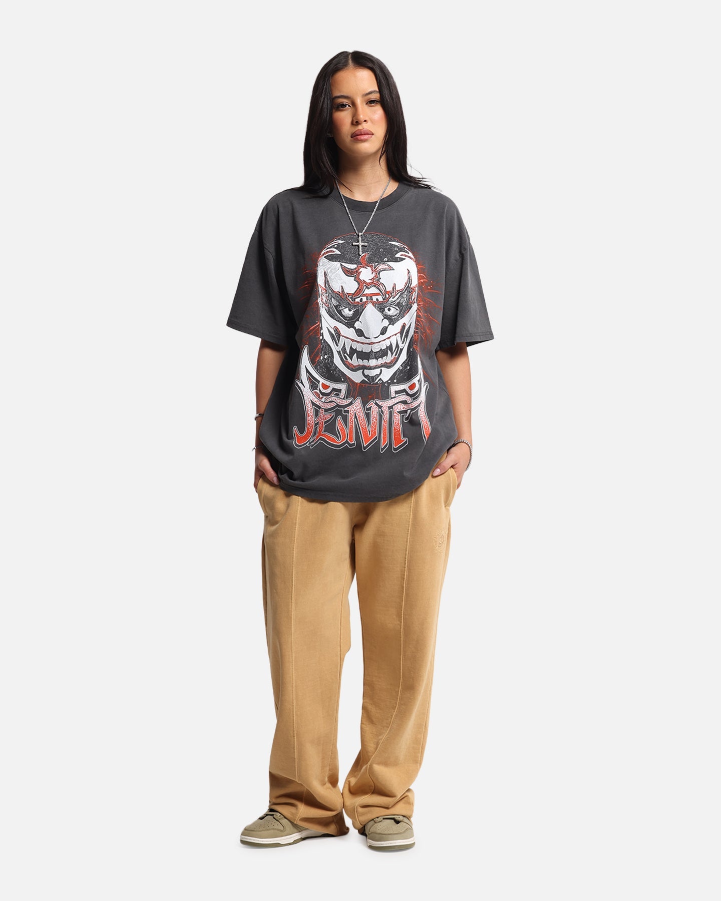 Culture Kings X WWE Penta Wrestlemania XLI Heavy T-Shirt Black Wash Style001