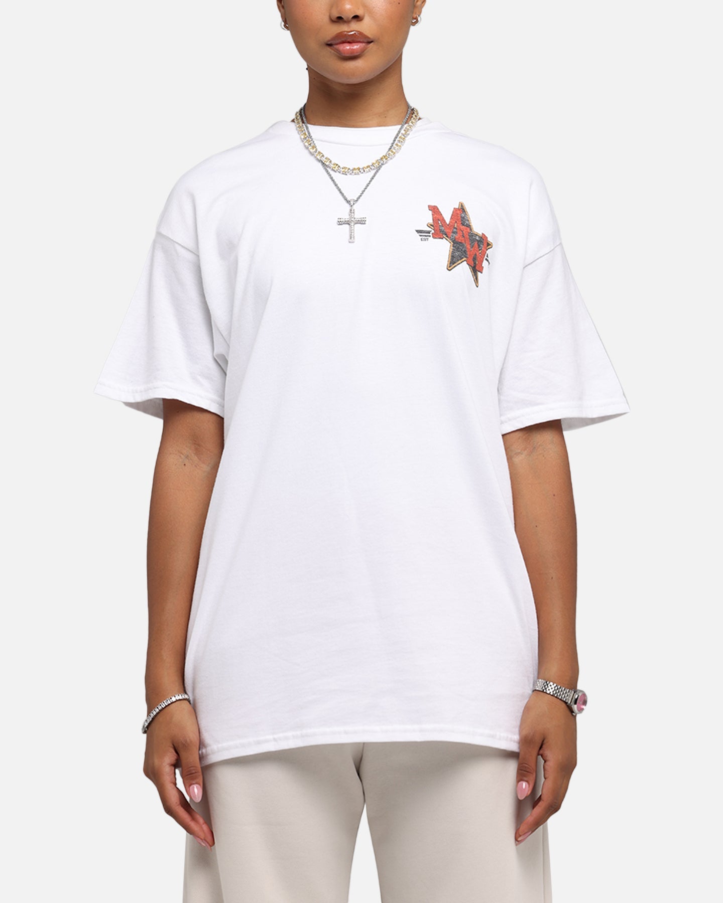 Morgan Wallen Morgan Star T-Shirt White Style001