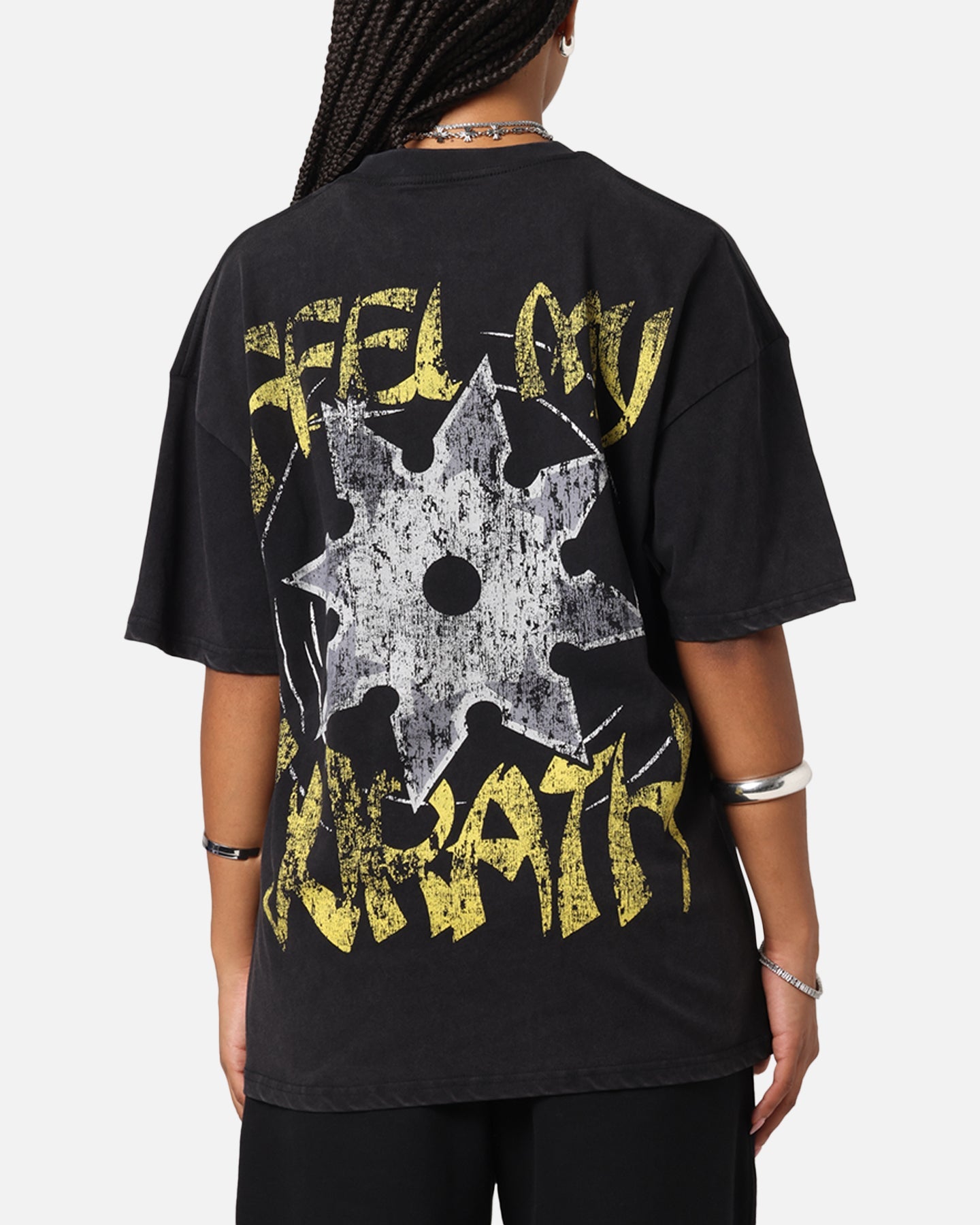 73 Studio X South Park Lets Fighting Love Vintage T-Shirt Black Acidwash Style001