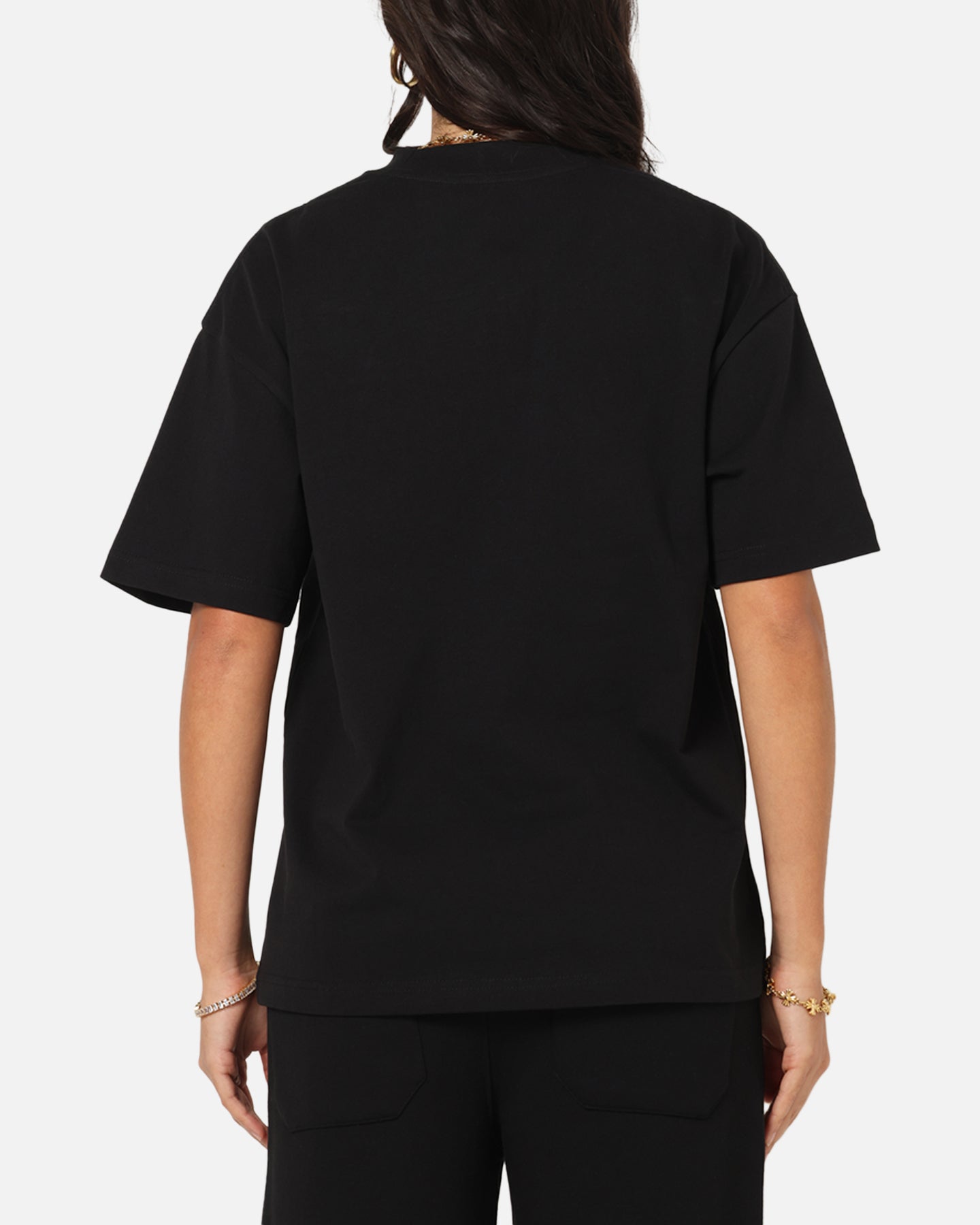 Ed Hardy Trinity Rhinestone T-Shirt Black Style001