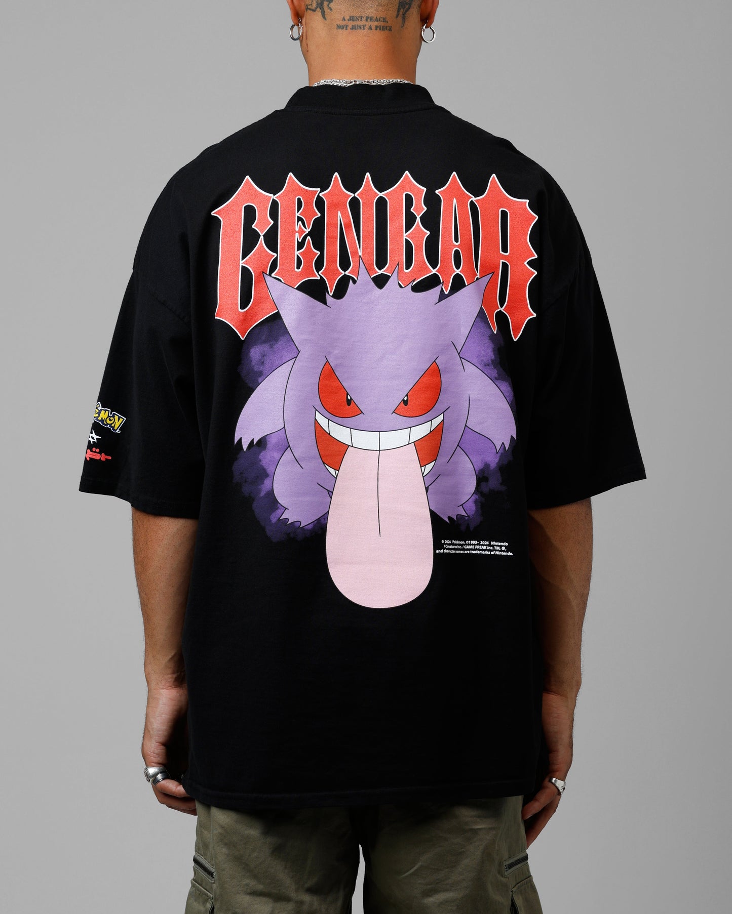 Loiter Pok√©mon By Loiter Gengar Premium T-Shirt Black