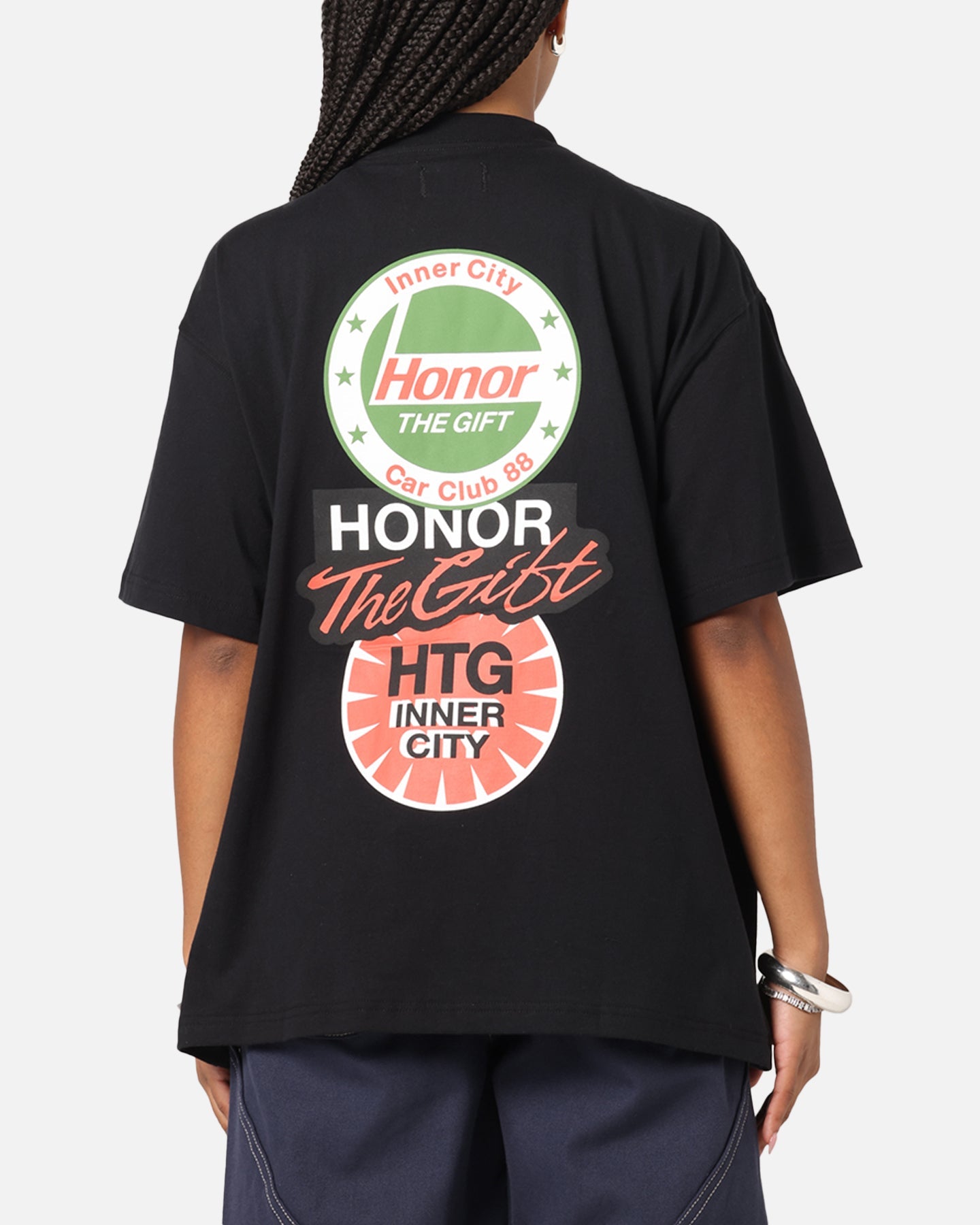 Honor The Gift Auto T-Shirt Black Style001