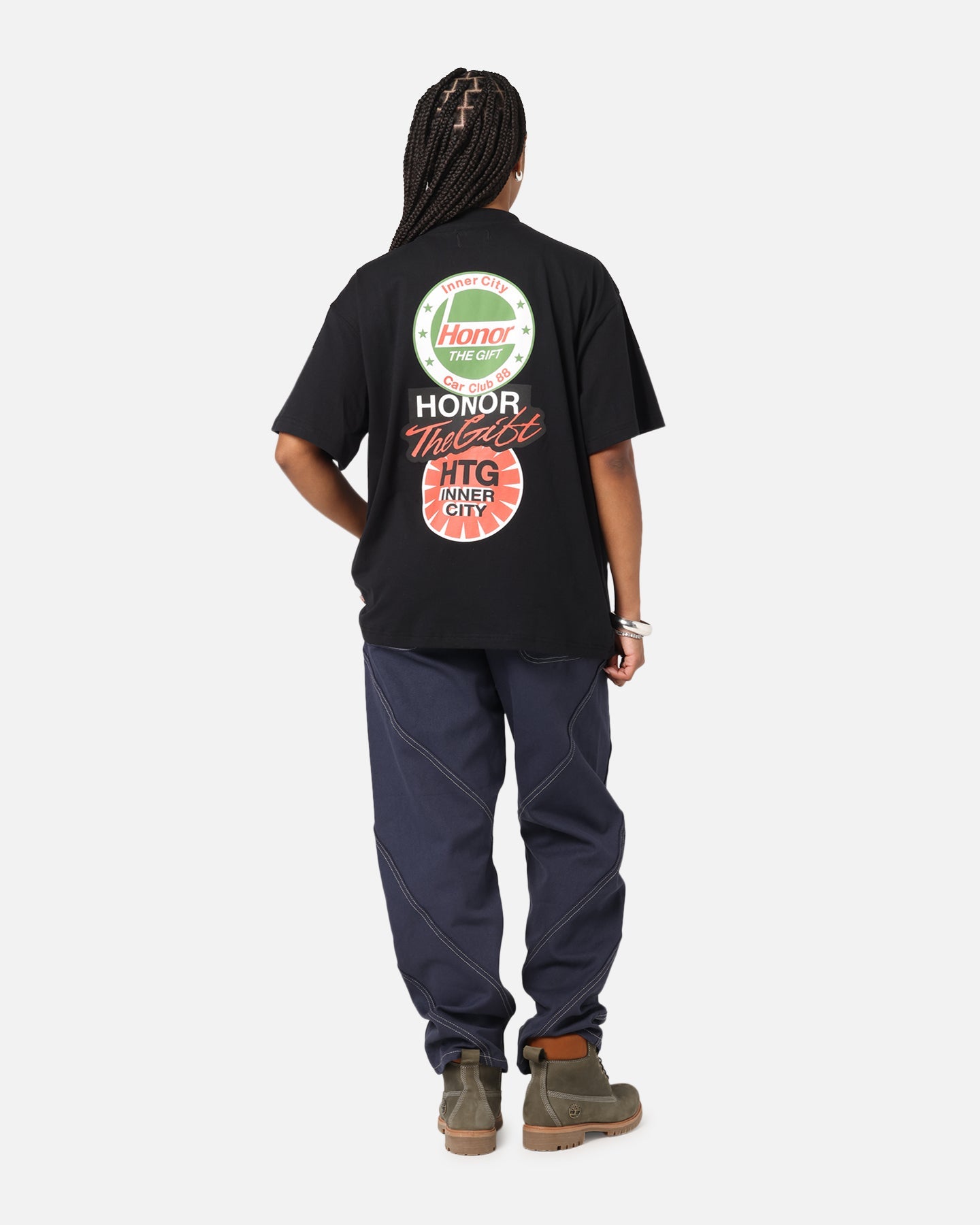 Honor The Gift Auto T-Shirt Black Style001