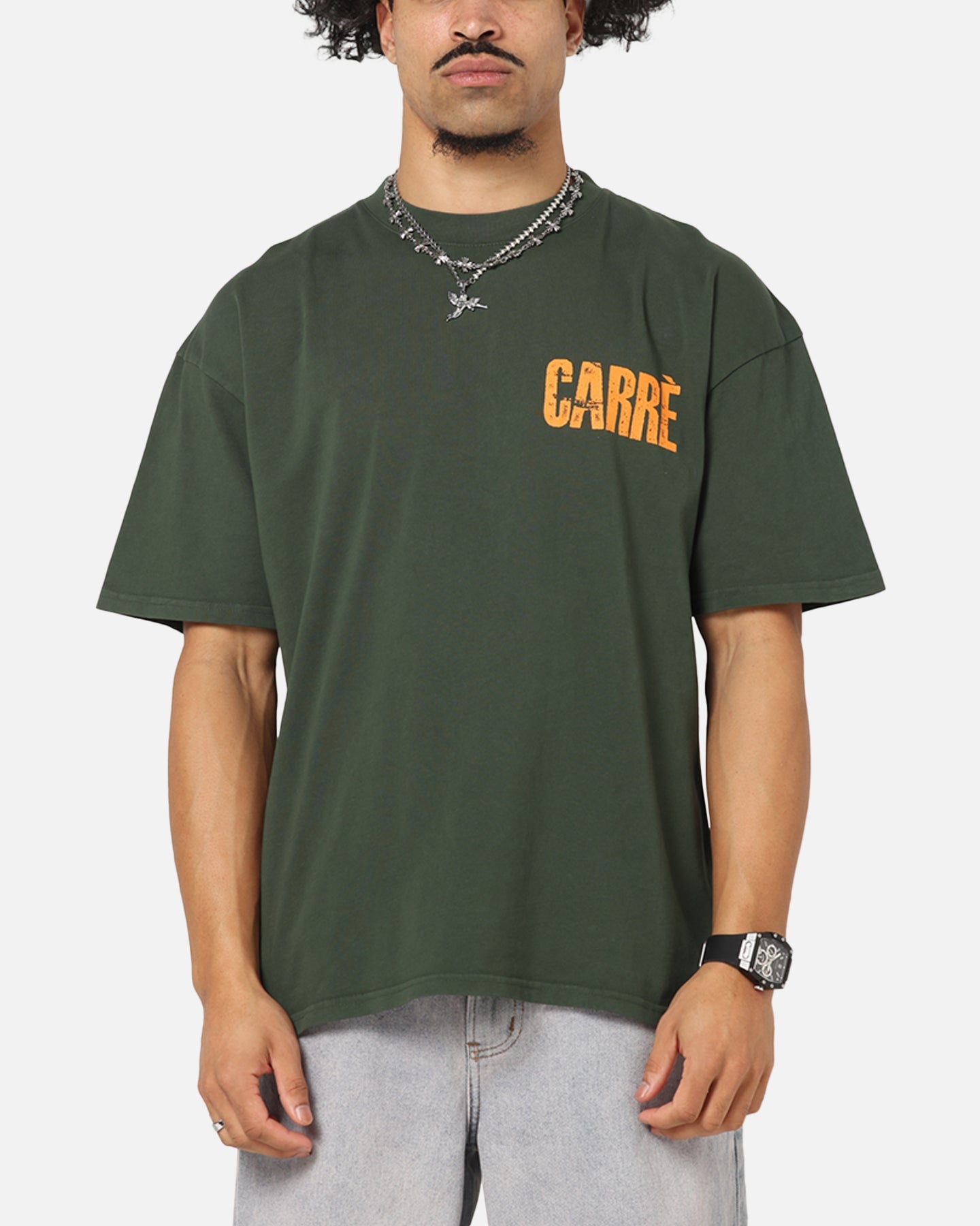 Carre Trenches T-Shirt Pine Green