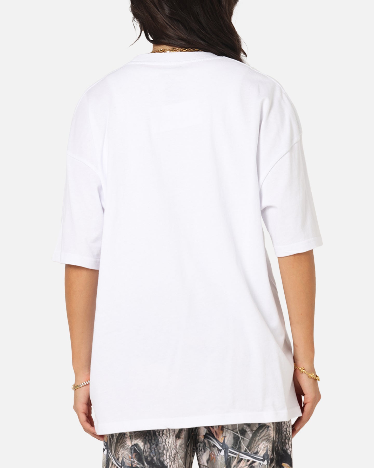 Ed Hardy Savage Bloom T-Shirt White Style001