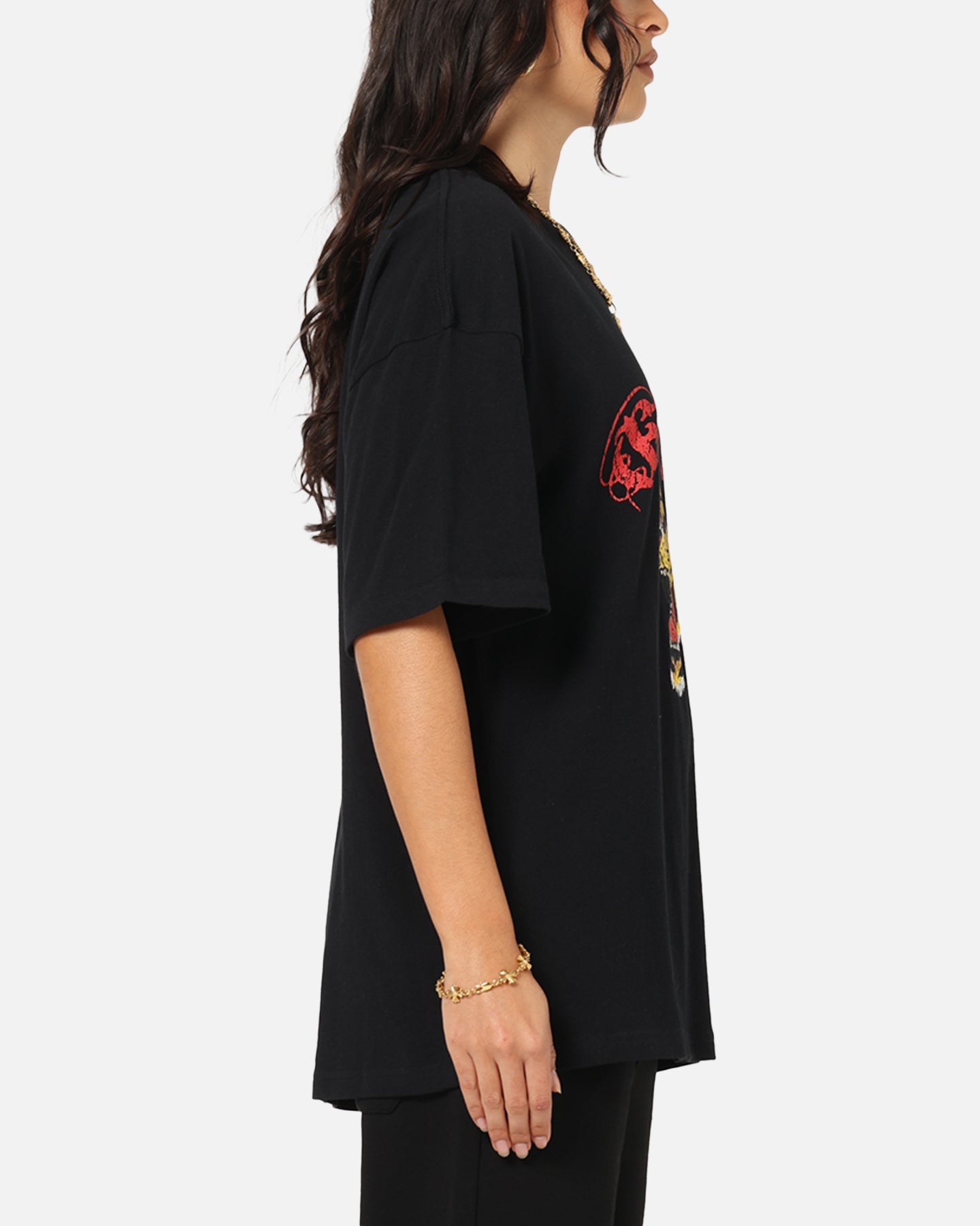Ed Hardy Tiger Wrath T-Shirt Black Style001