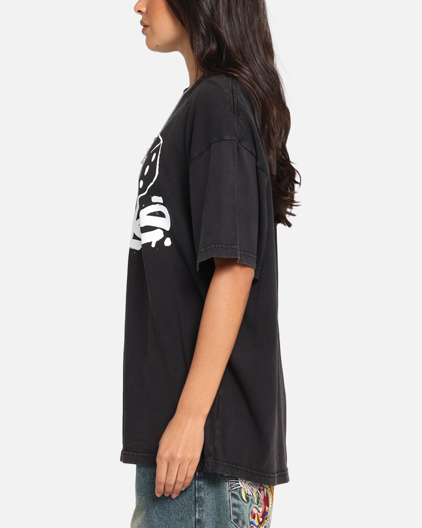 Carre Players Choice T-Shirt Black Acidwash Style001