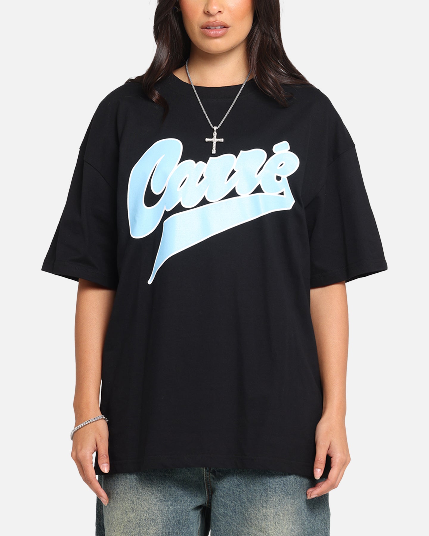 Carre Slugger Script T-Shirt Black Style001