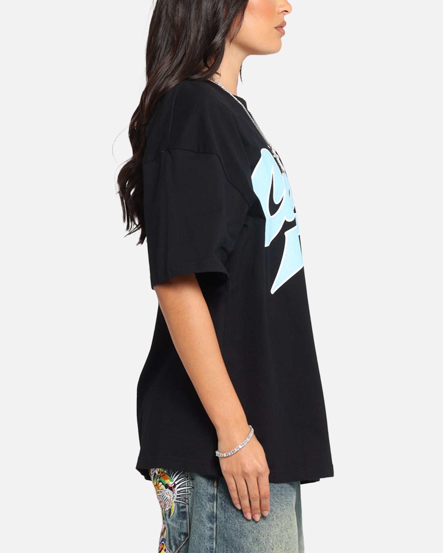Carre Slugger Script T-Shirt Black Style001