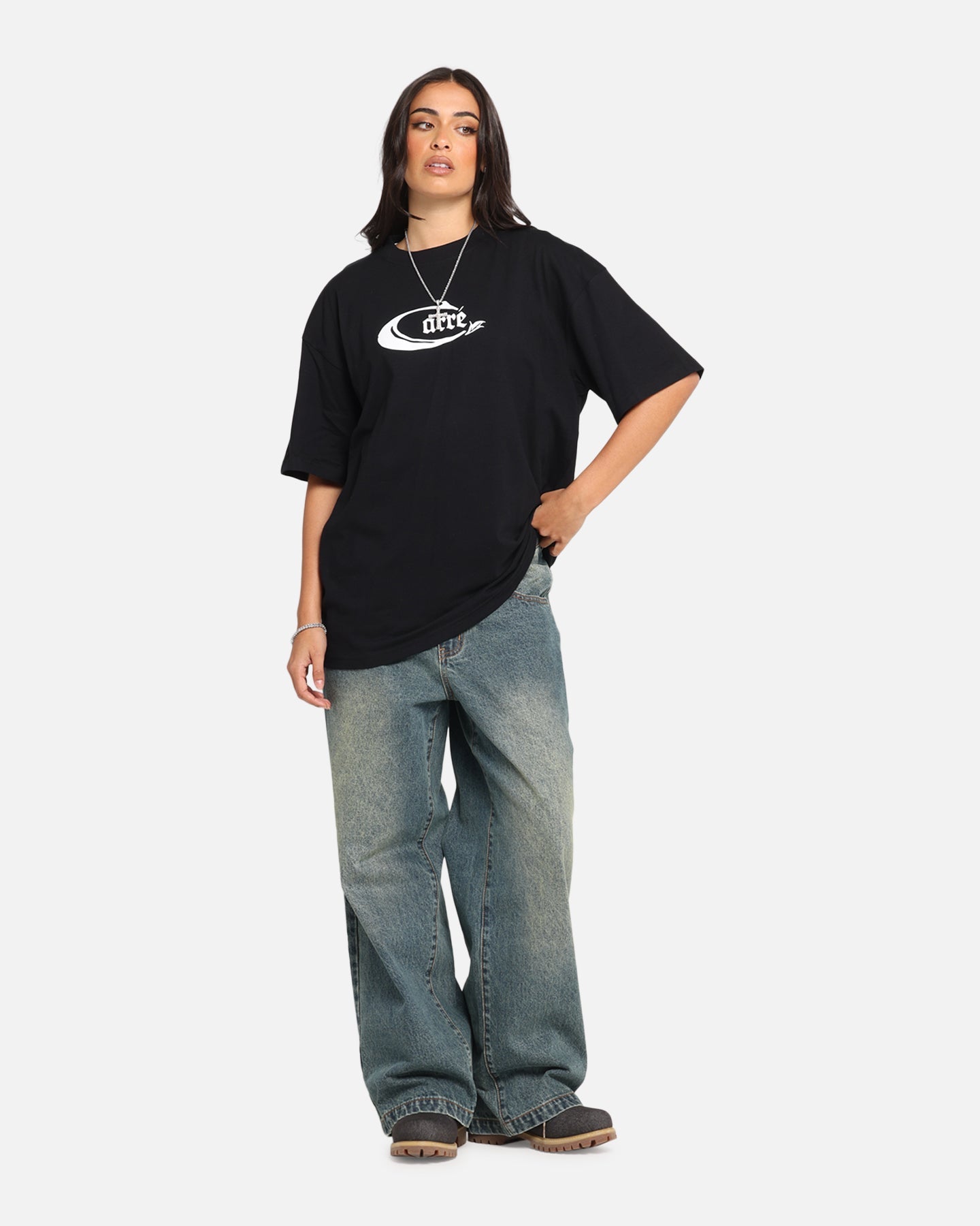 Carre Not Finished T-Shirt Black Style001