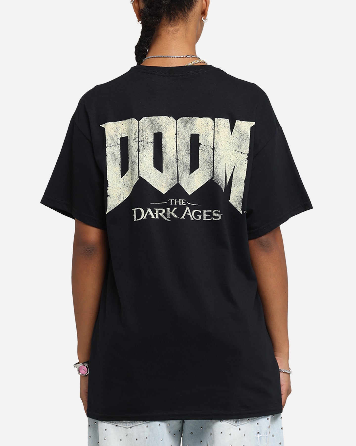 73 Studio X Doom Dark Ages T-Shirt Black Style001