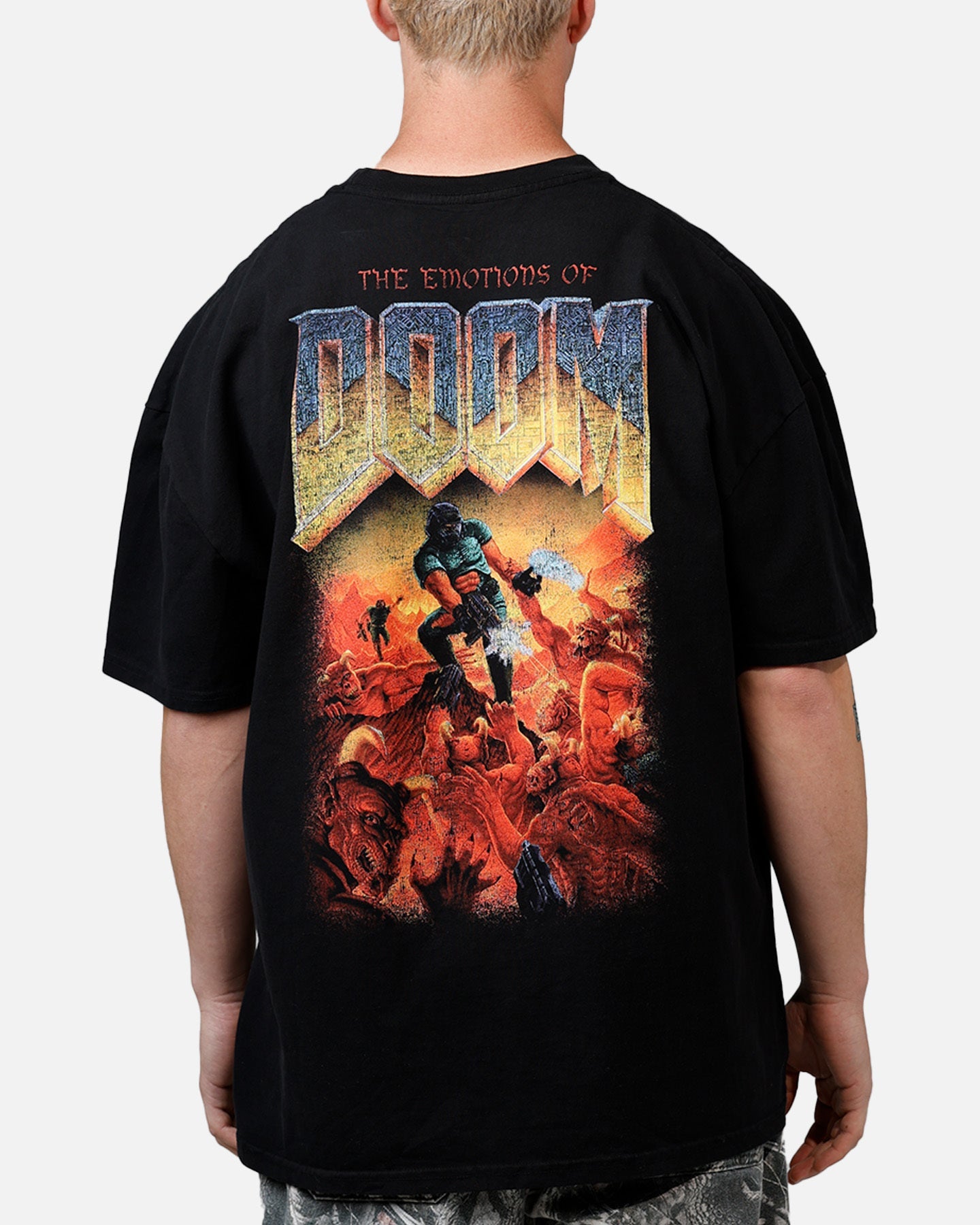 73 Studio X Doom Today I Feel T-Shirt Black Style002