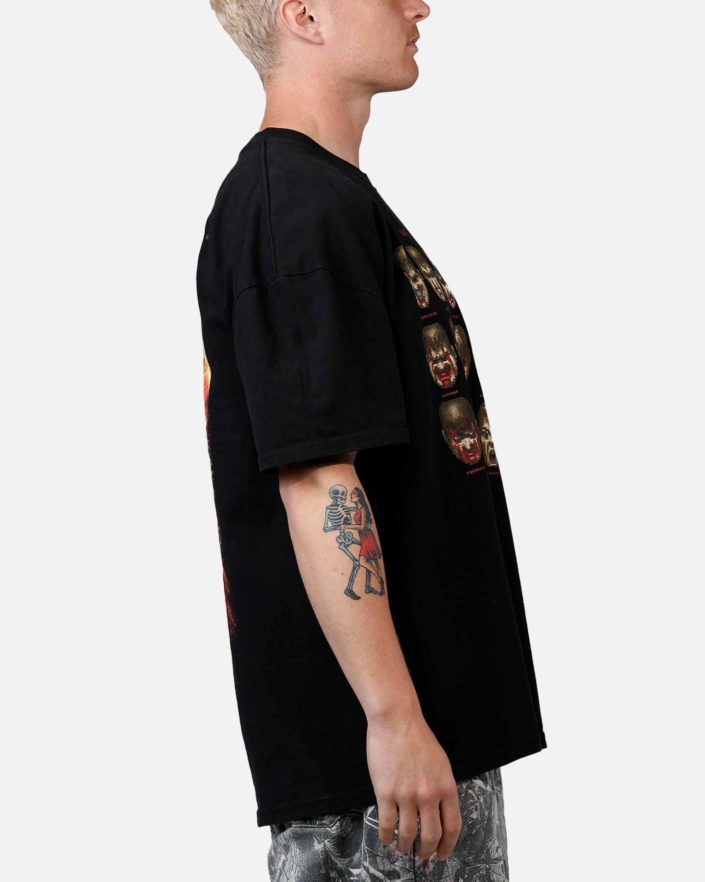73 Studio X Doom Today I Feel T-Shirt Black Style002